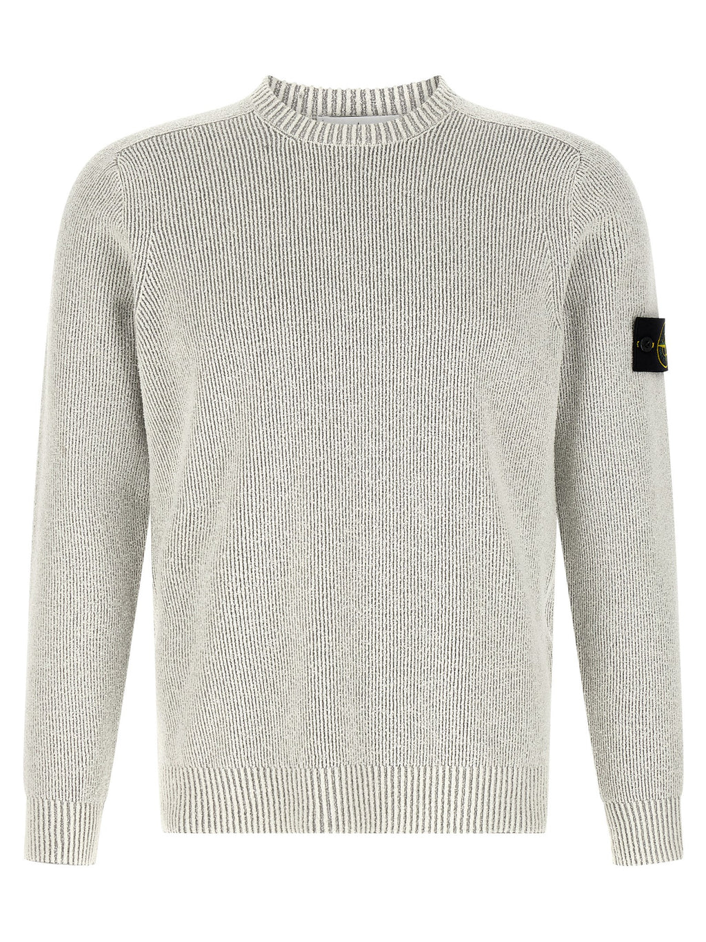 Stone Island Gray Cotton Cardigan