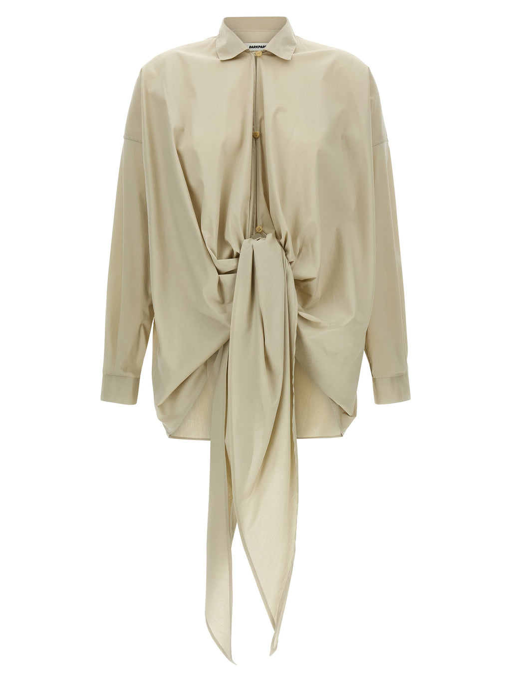 Darkpark Beige Cotton Blouse