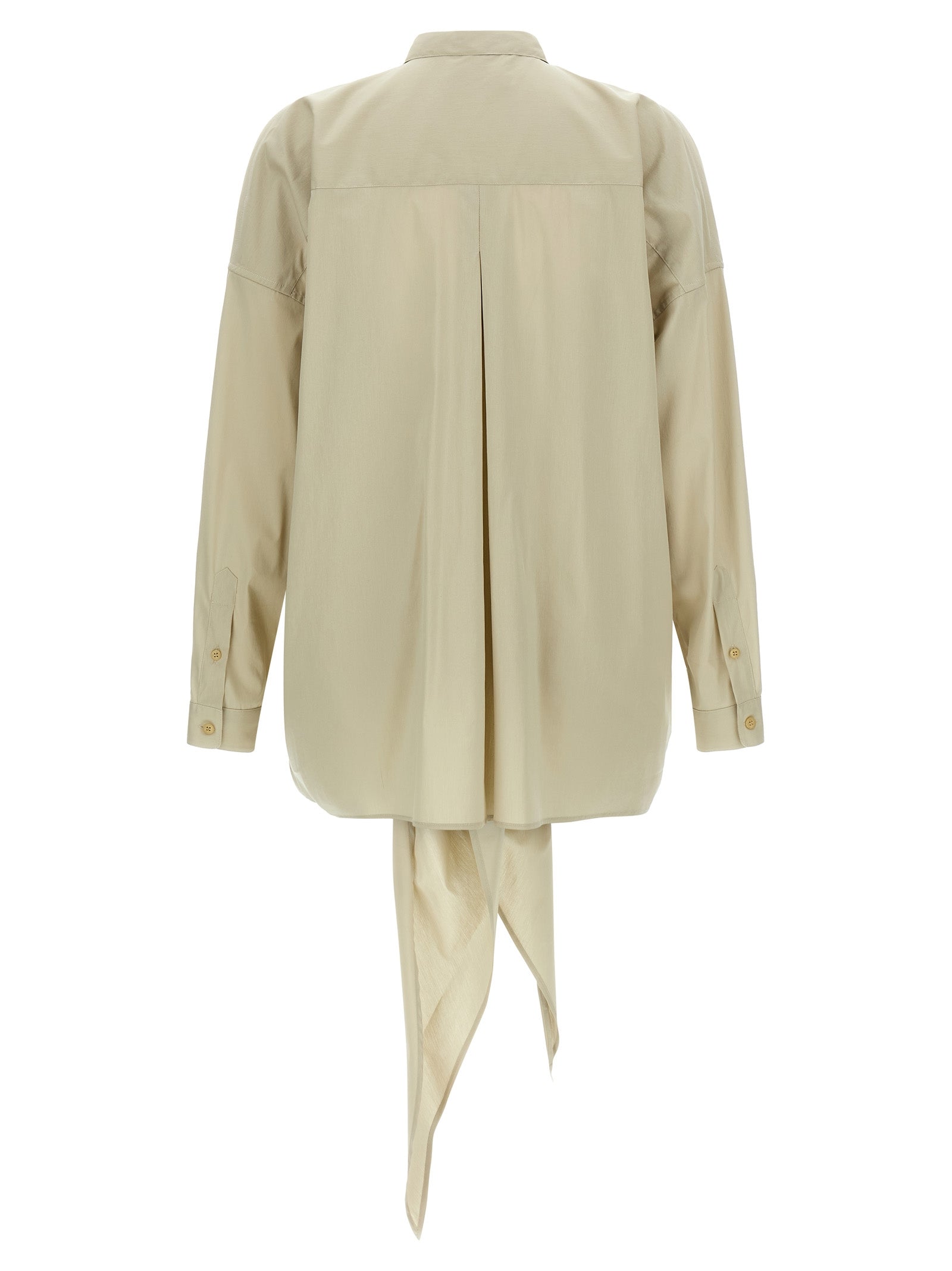 Darkpark Beige Cotton Blouse