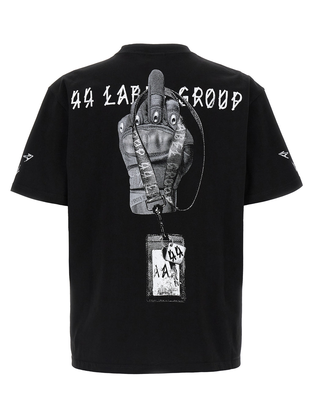 44 Label Group Bicolor Cotton T-Shirt