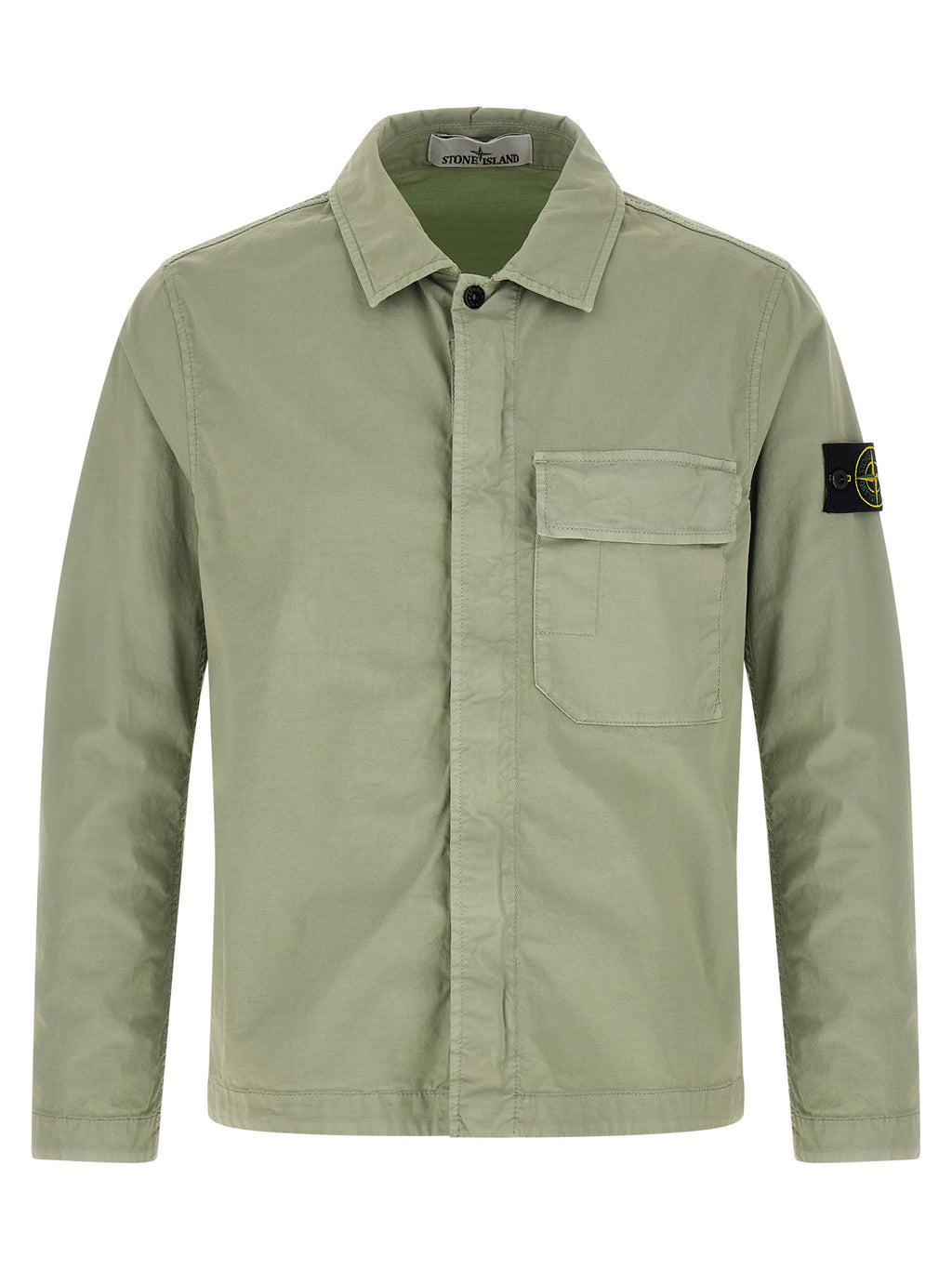 Stone Island Bicolor Cotton Blouse