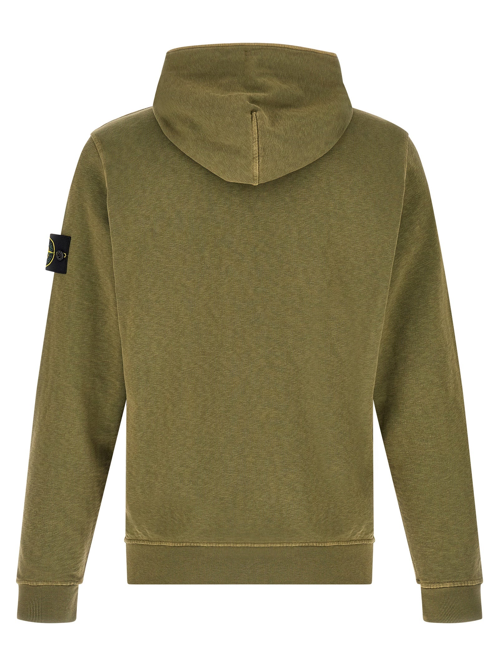 Stone Island Bicolor Cotton Sweatshirt