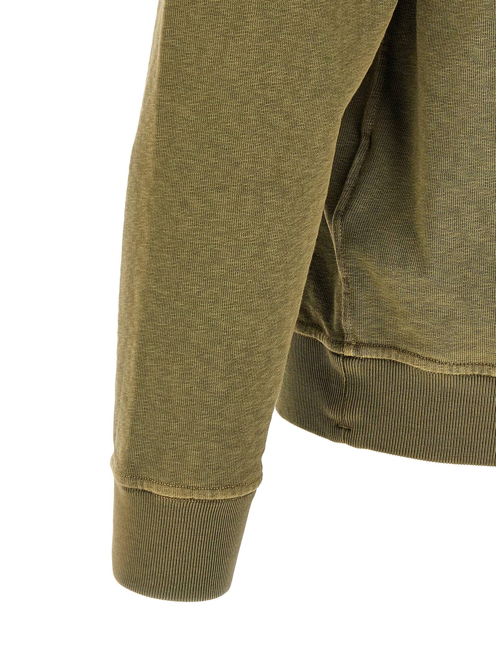 Stone Island Bicolor Cotton Sweatshirt