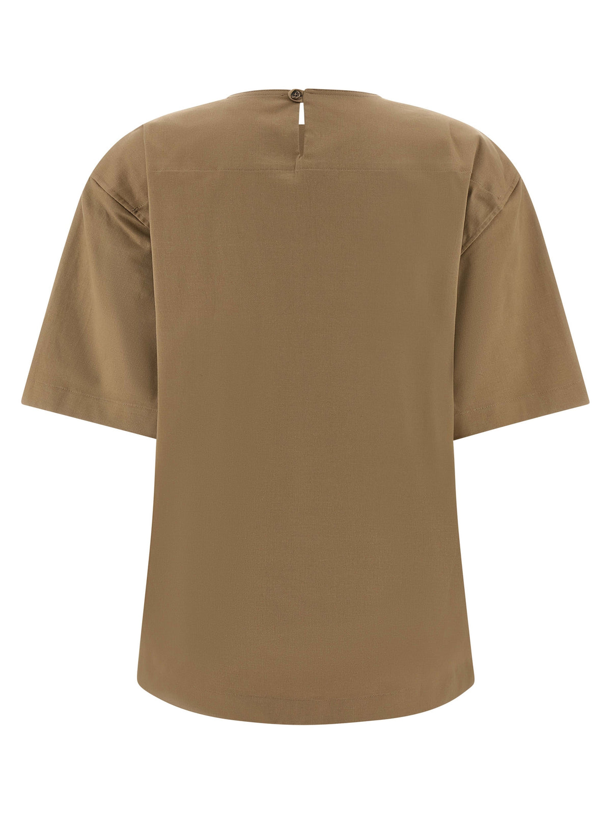 THELATEST Brown Cotton T-Shirt