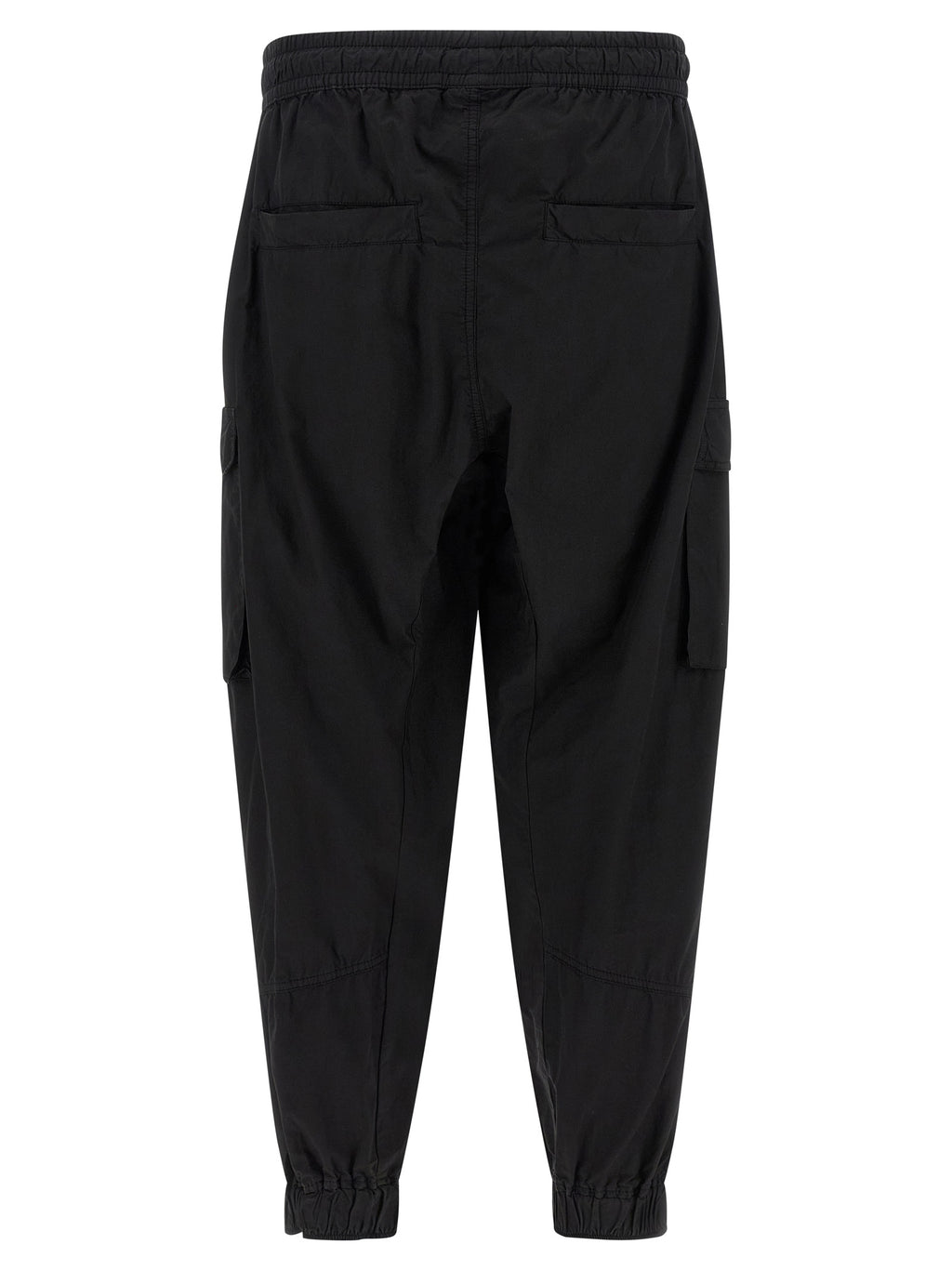 Thom Krom Black Organic Cotton Cargo Pants