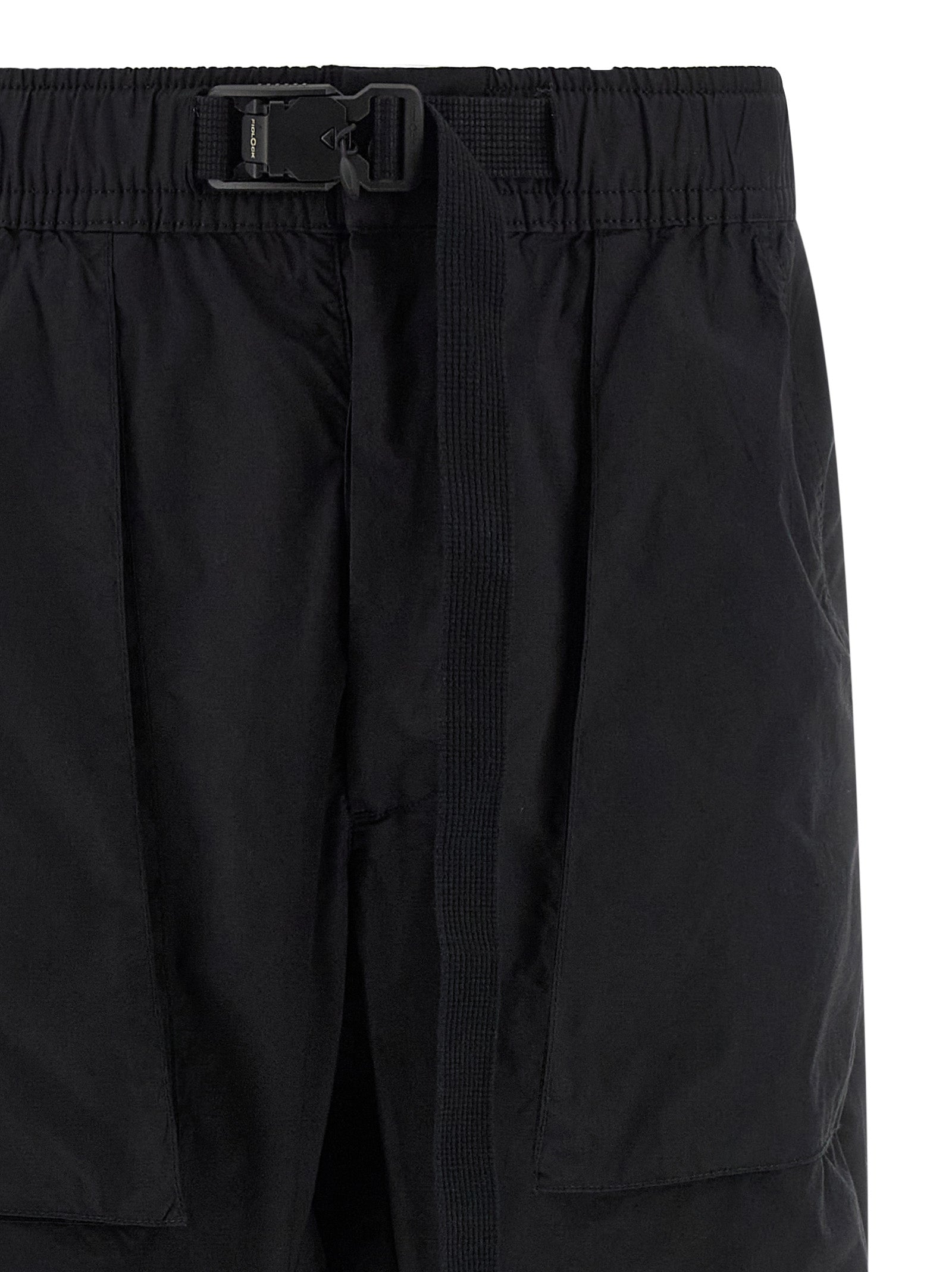 Thom Krom Black Cotton Athletic Pants
