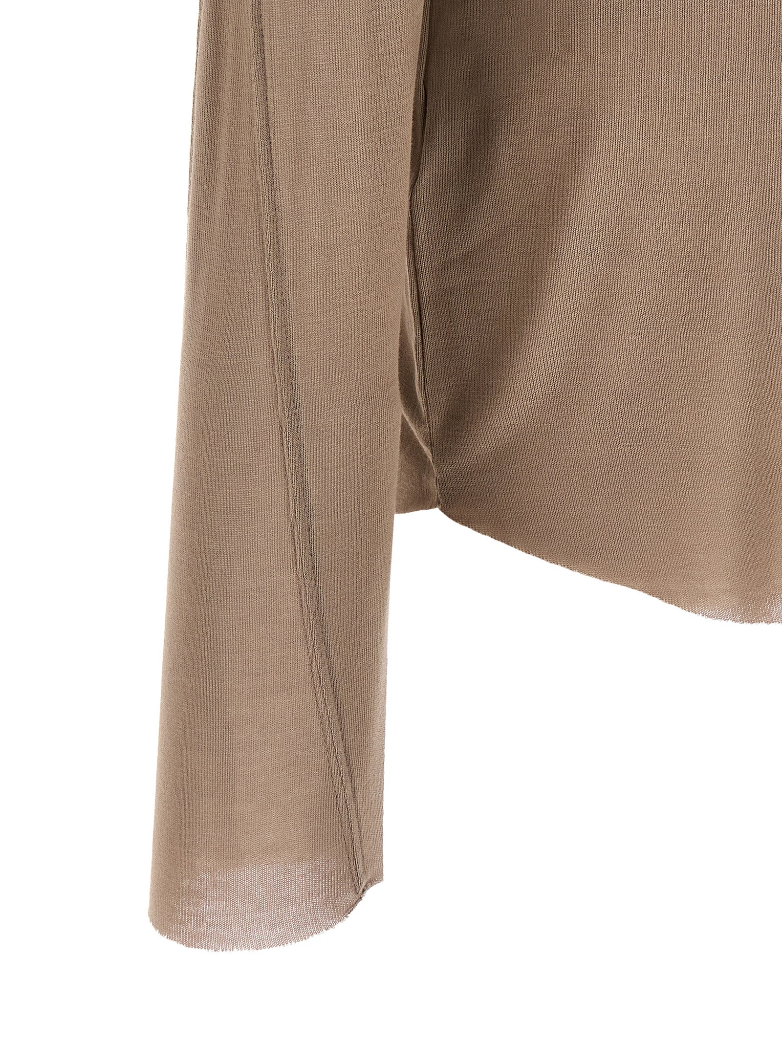 Thom Krom Gray Viscose T-Shirt