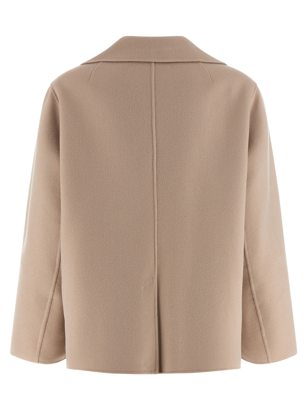 'S Max Mara Beige Virgin Wool Blazer