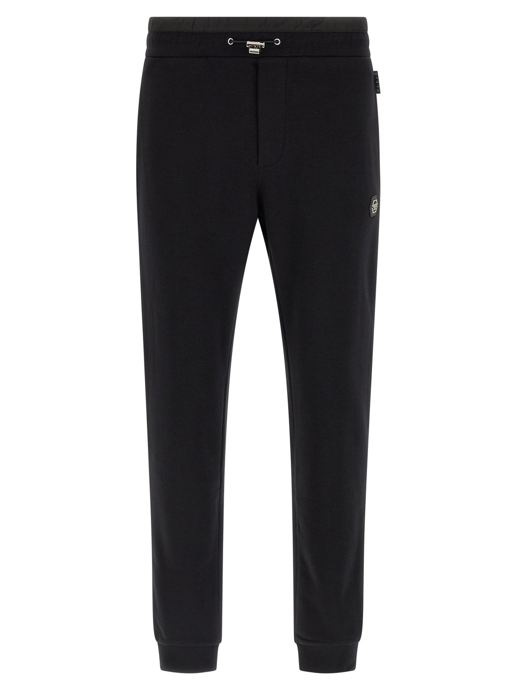 Philipp Plein Black Cotton Joggers (Workout Pants)
