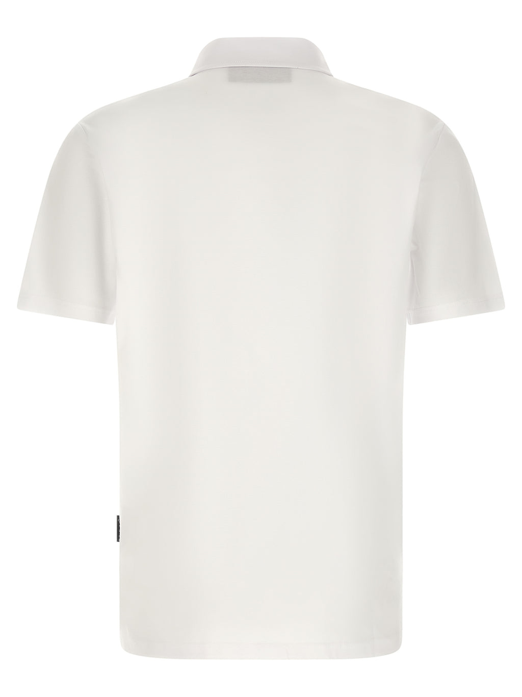Philipp Plein White Cotton Polo Shirt
