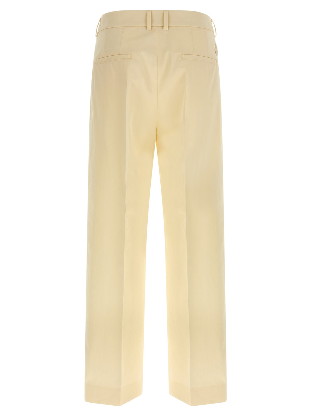 Moncler Beige Cotton Dress Pants