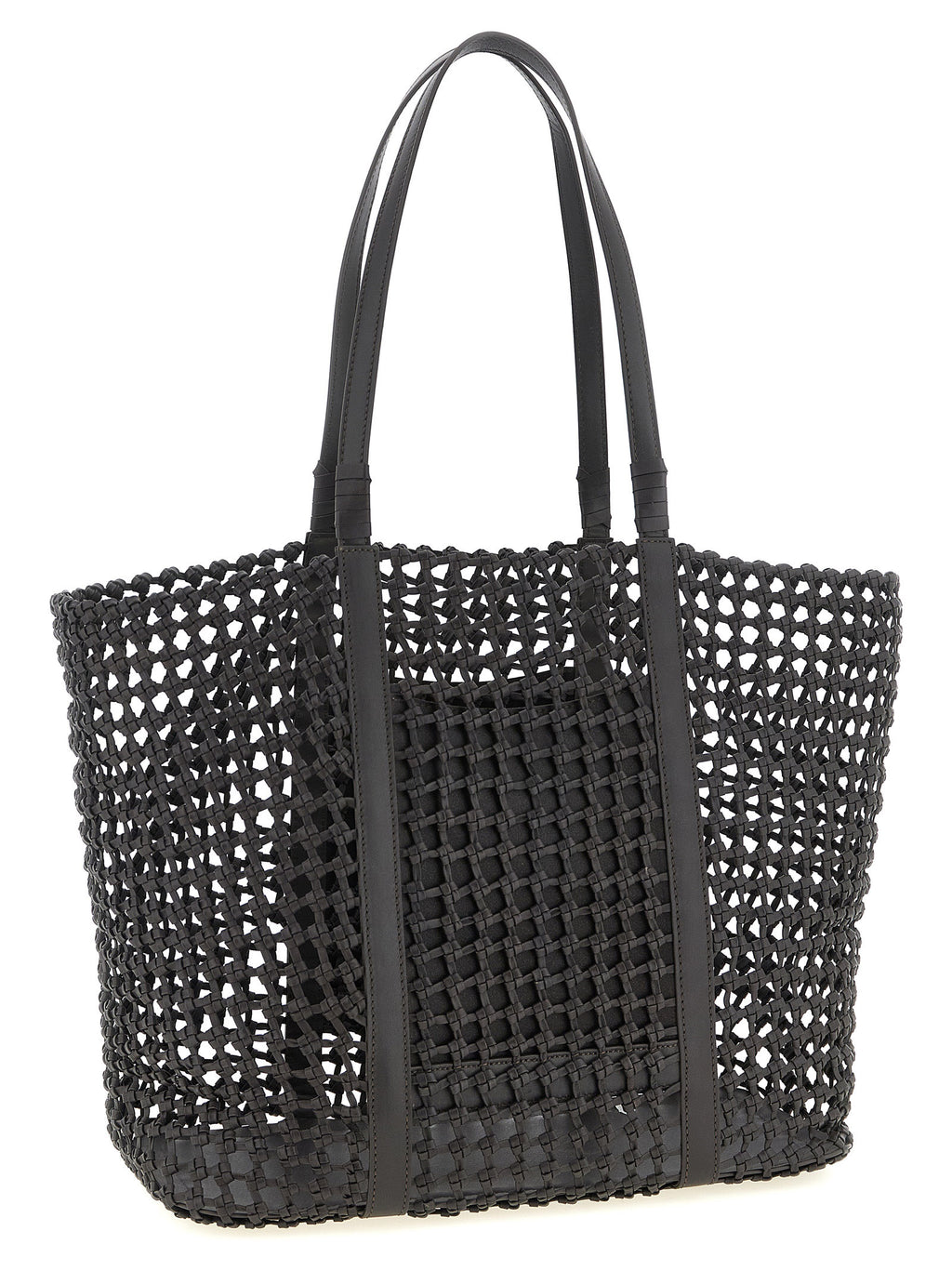 Staud Brown Cowhide Tote Bag