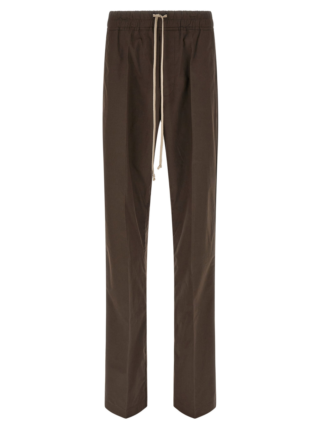 Rick Owens Brown Cotton Casual Pants