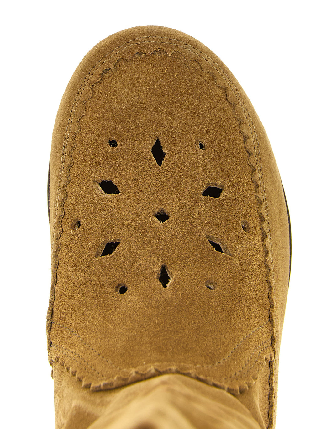 Isabel Marant Brown Calfskin Over The Knee