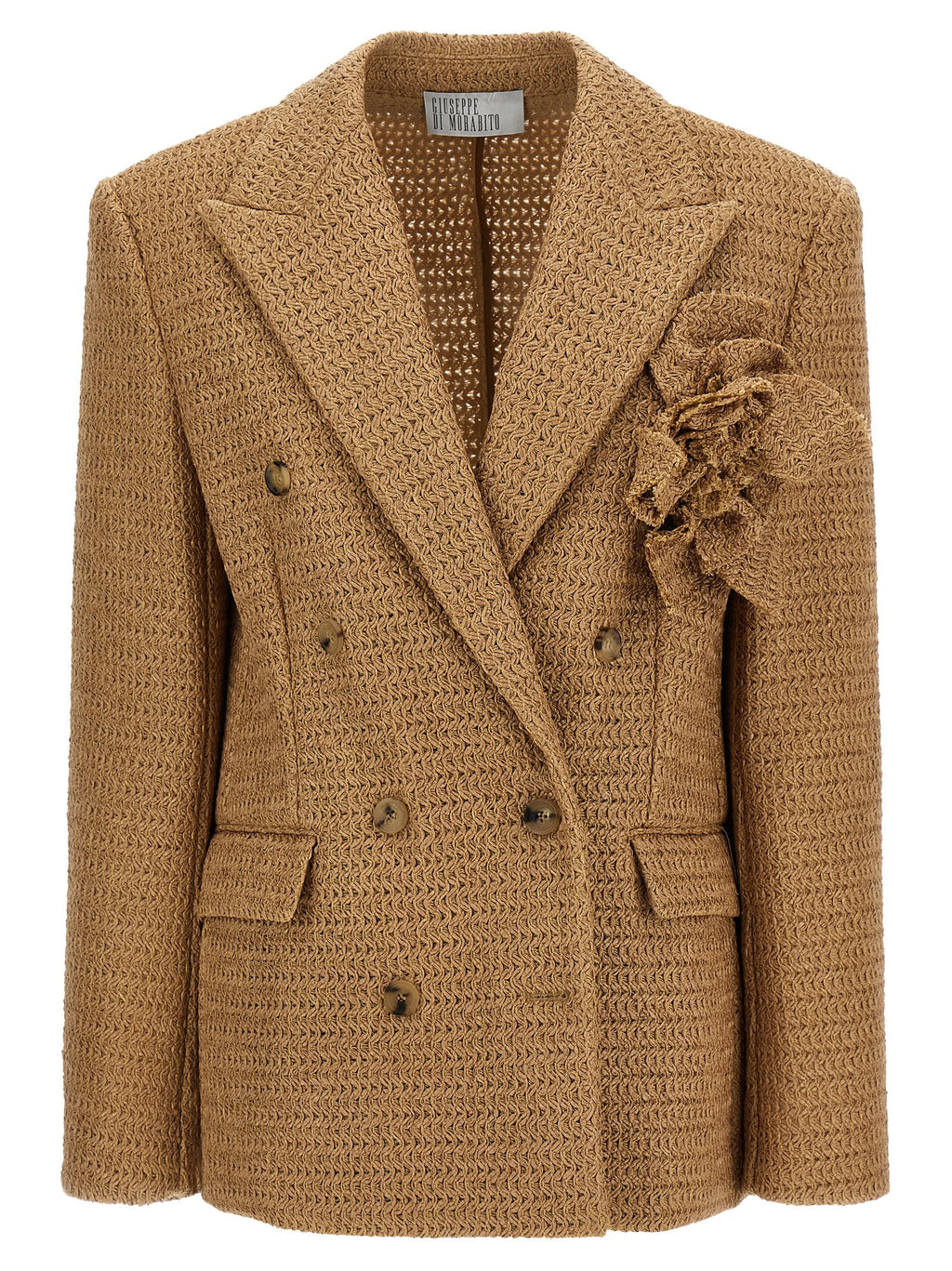 Giuseppe Di Morabito Beige Polyamide Blazer