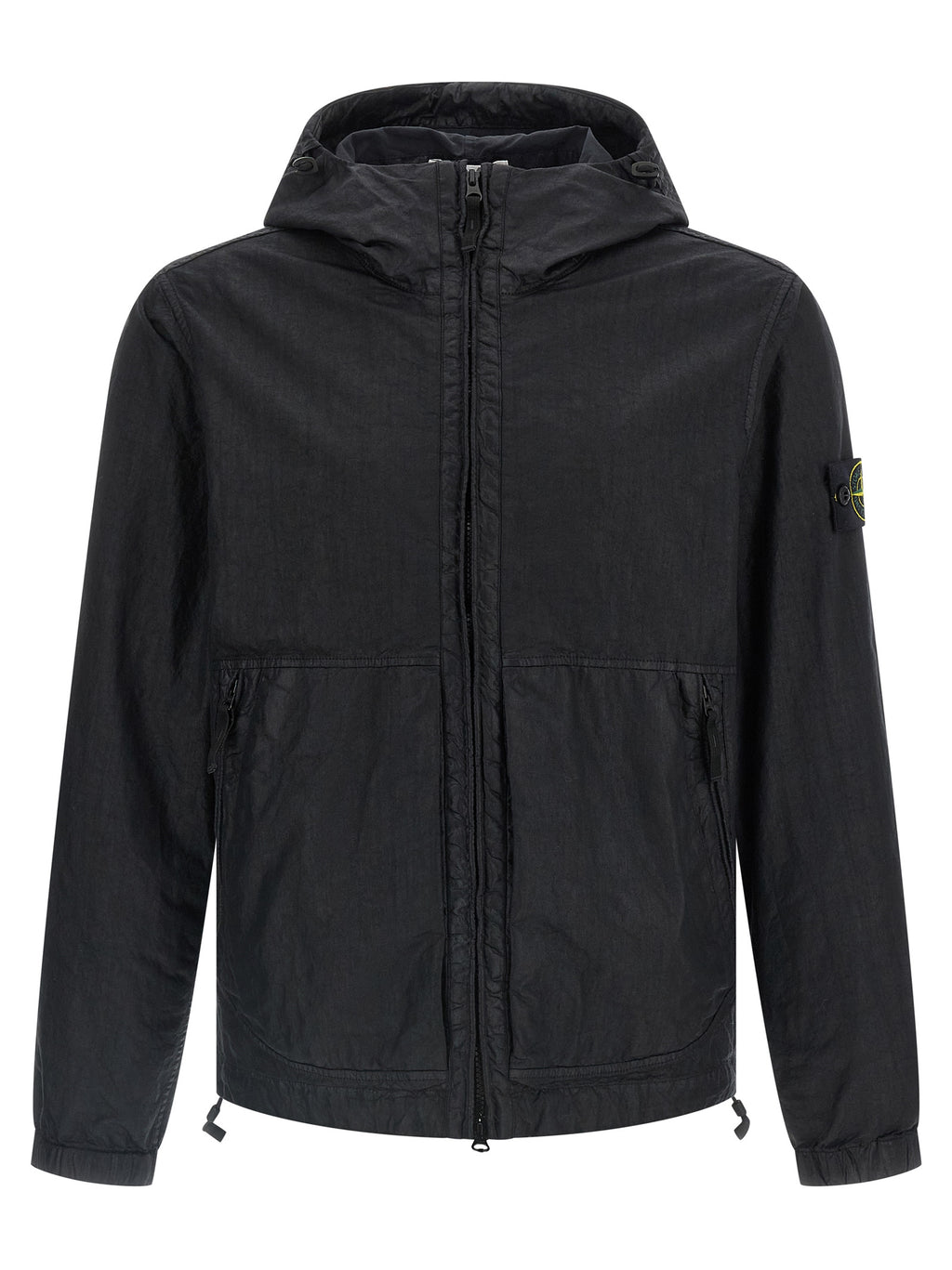 Stone Island Black Polyamide Shell Jacket