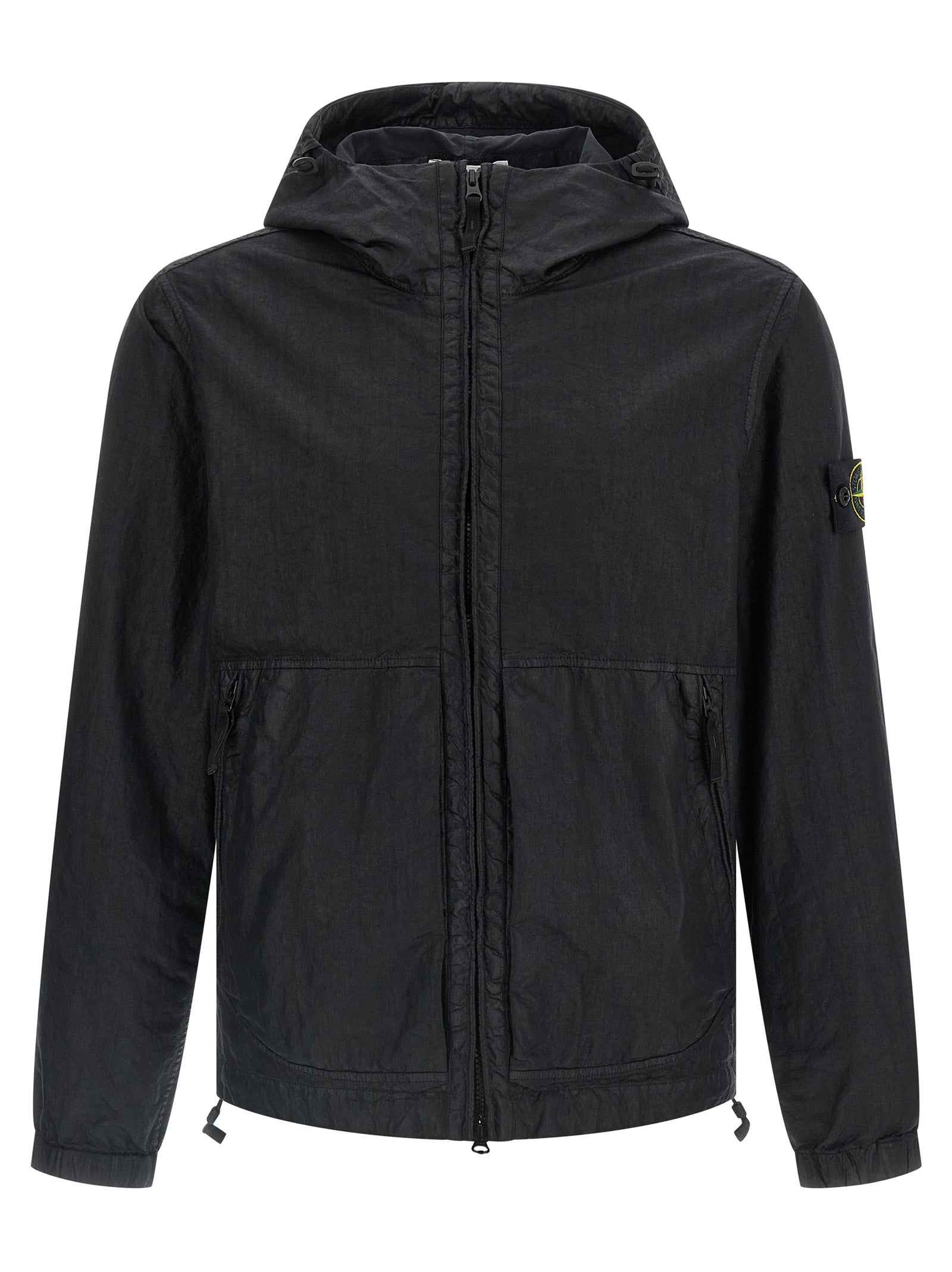 Stone Island Black Polyamide Shell Jacket