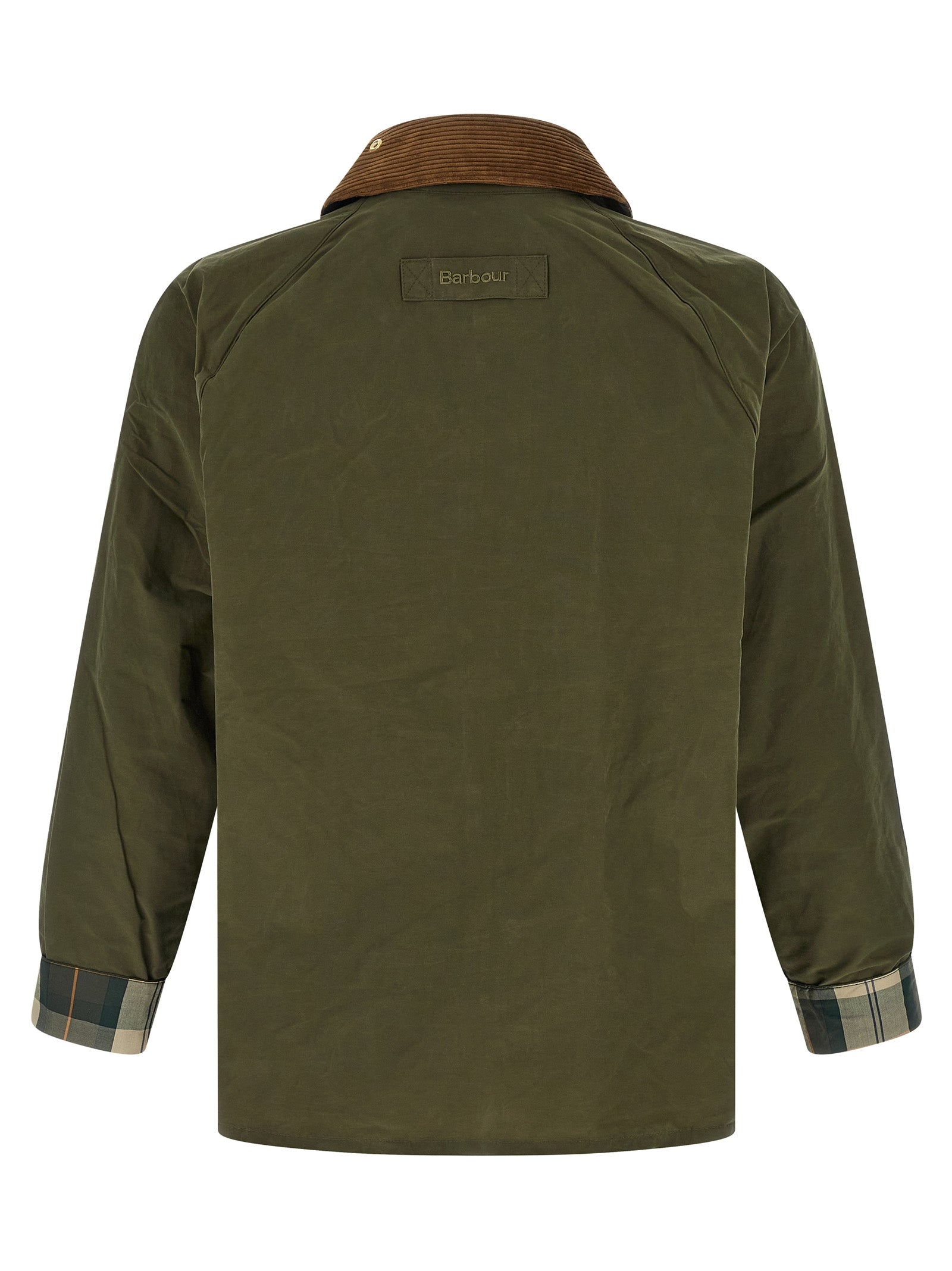 Barbour Bicolor Cotton Full-Length Jacket