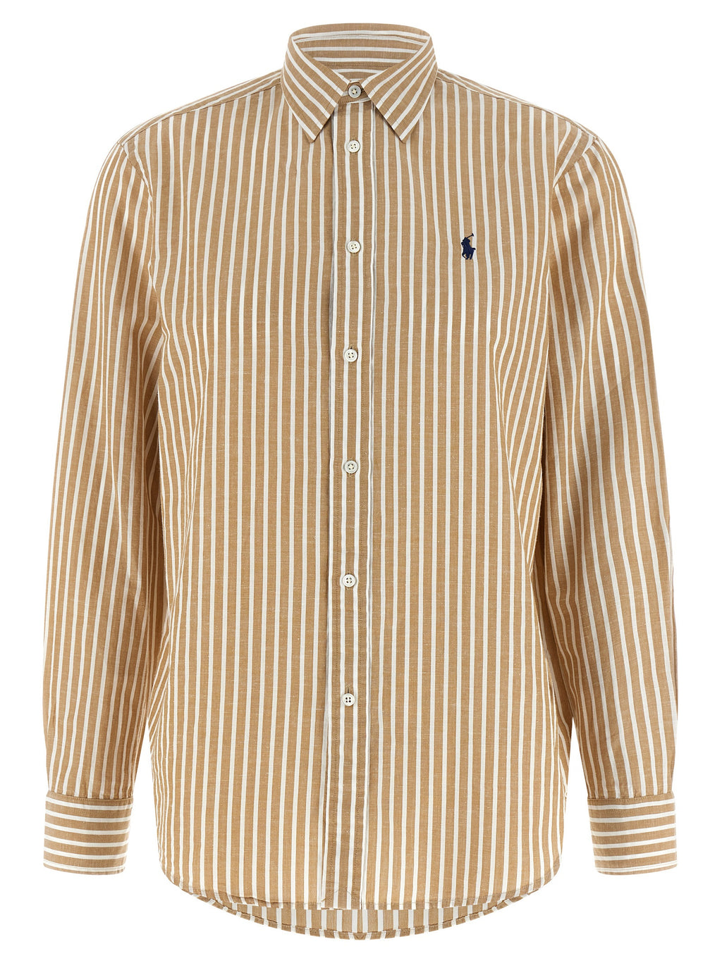 Polo Ralph Lauren Beige Cotton Blouse