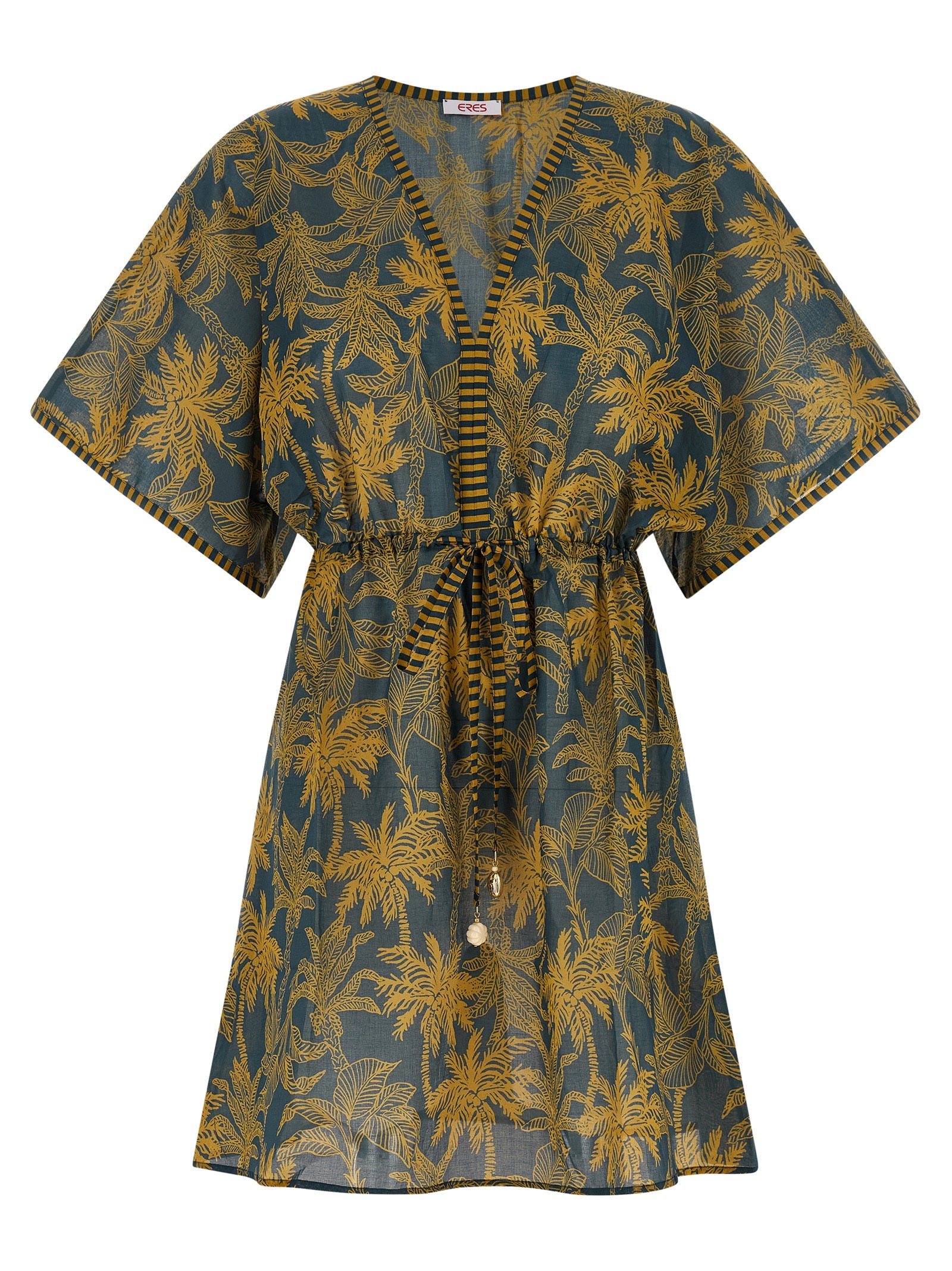 Eres Multicolor Cotton Casual Dress