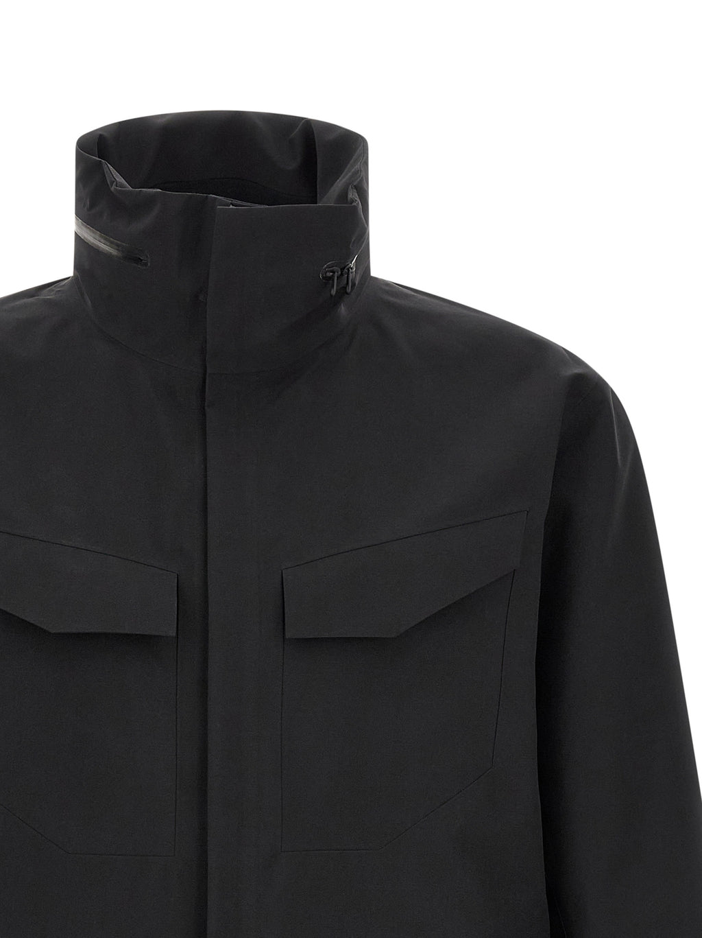 Arc'teryx Veilance Black Nylon Shell Jacket