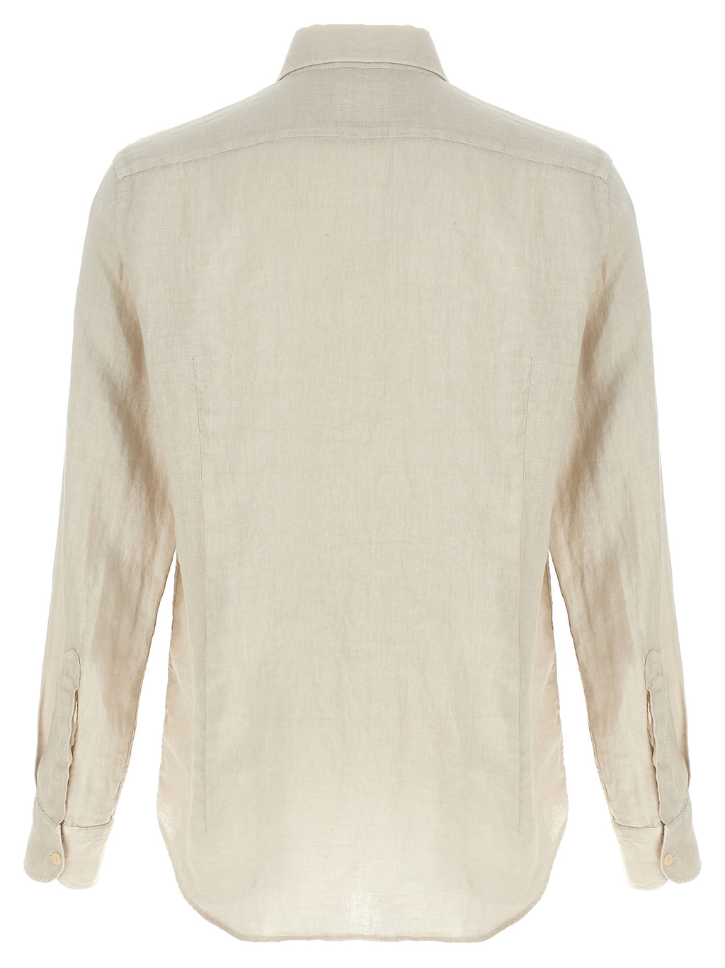 MC2 Saint Barth Beige Linen Blouse