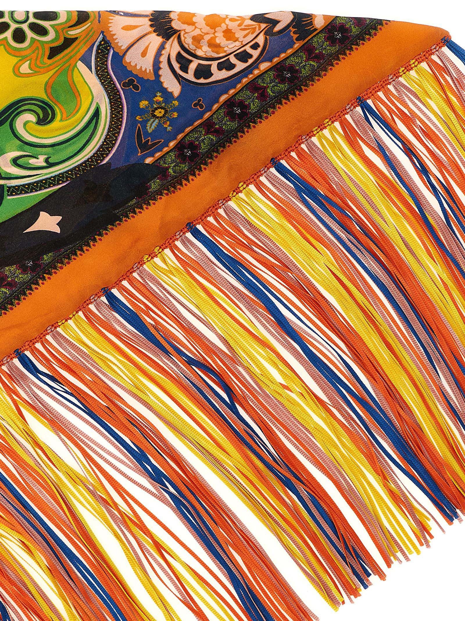 Etro Multicolor Silk Foulard