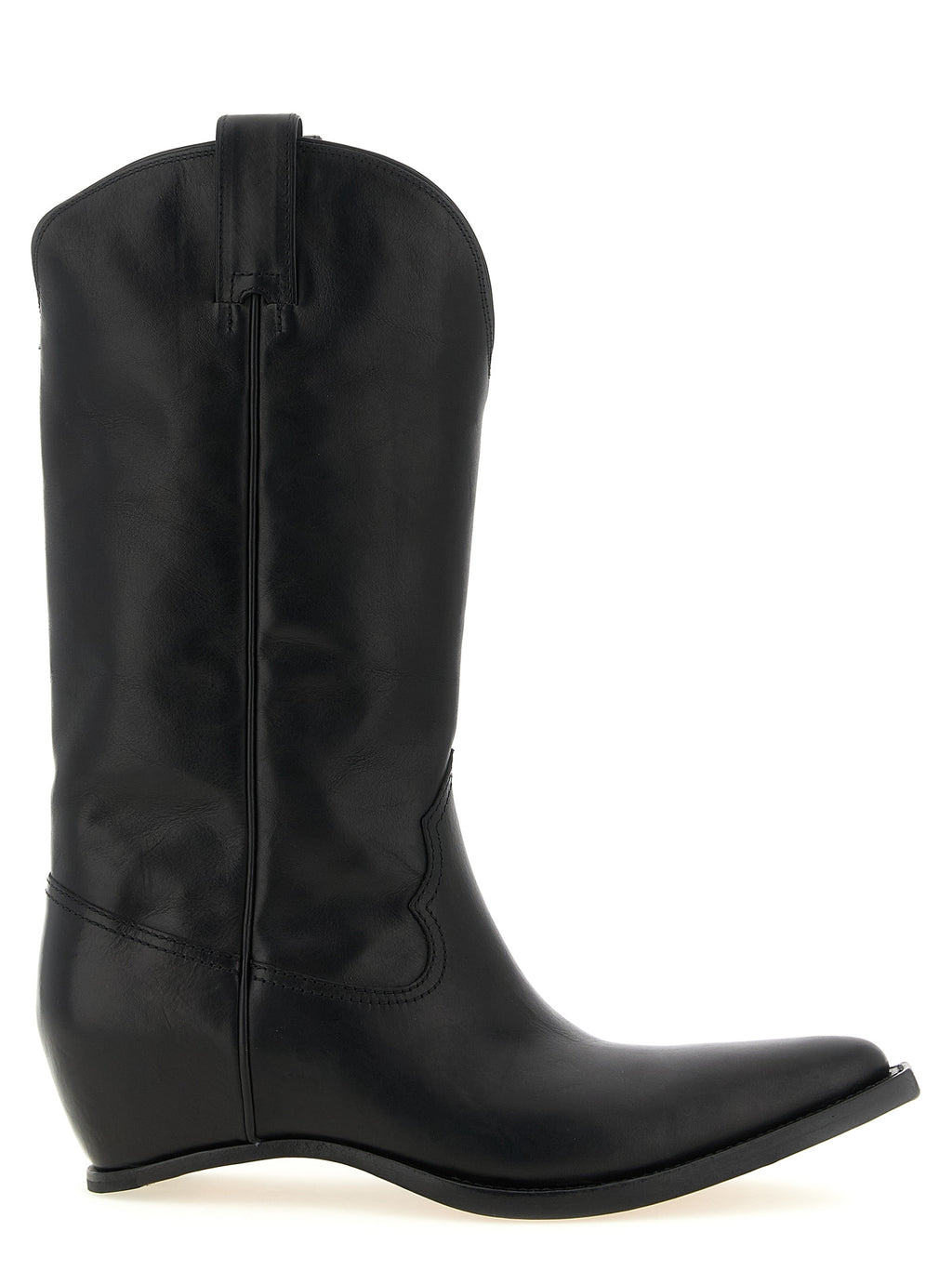 Maison Margiela Black Bovine Leather Over The Knee