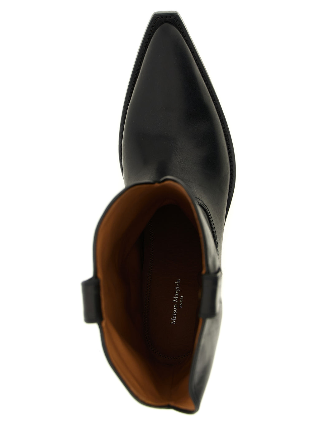 Maison Margiela Black Bovine Leather Over The Knee