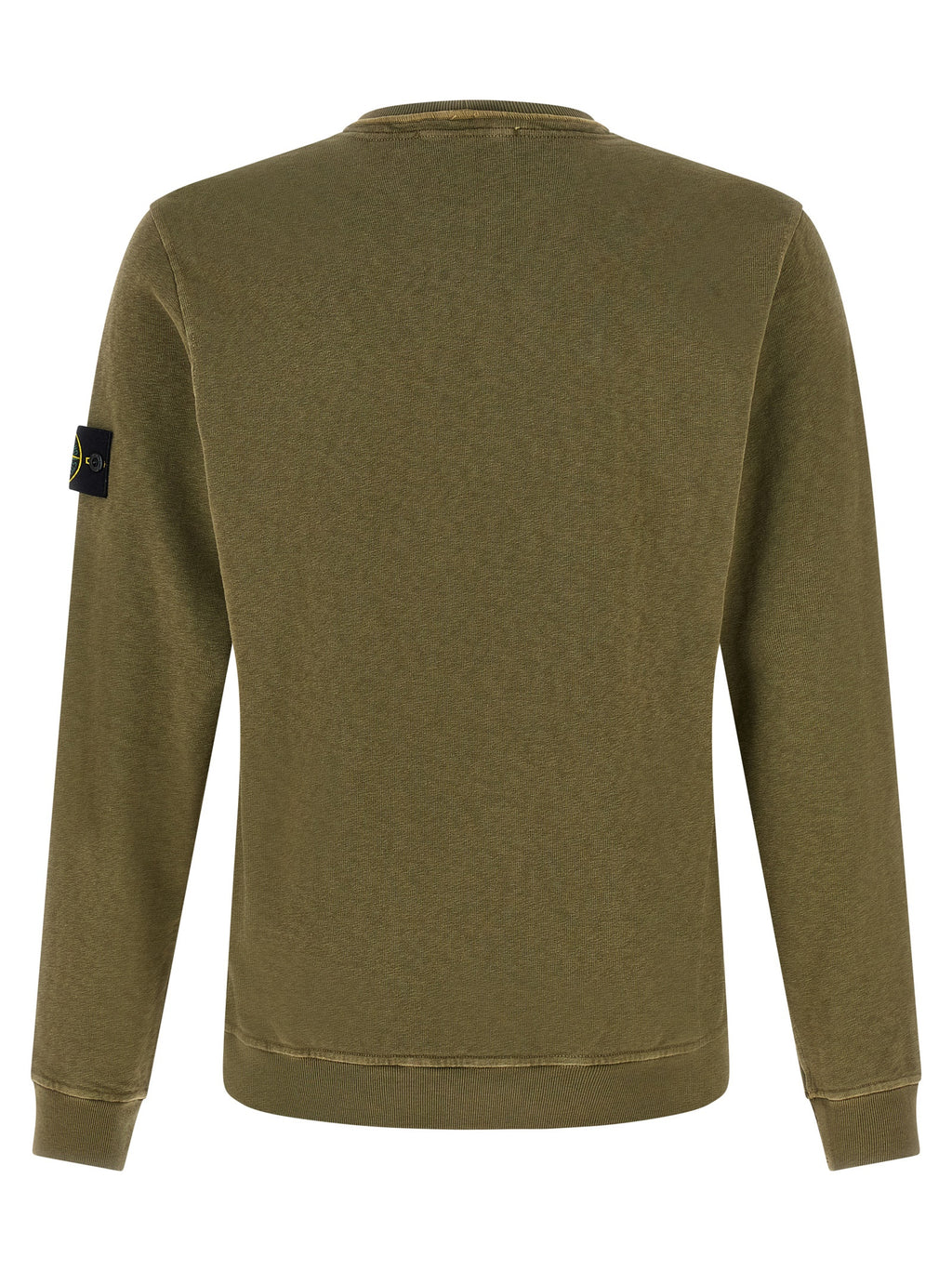 Stone Island Bicolor Cotton Sweatshirt