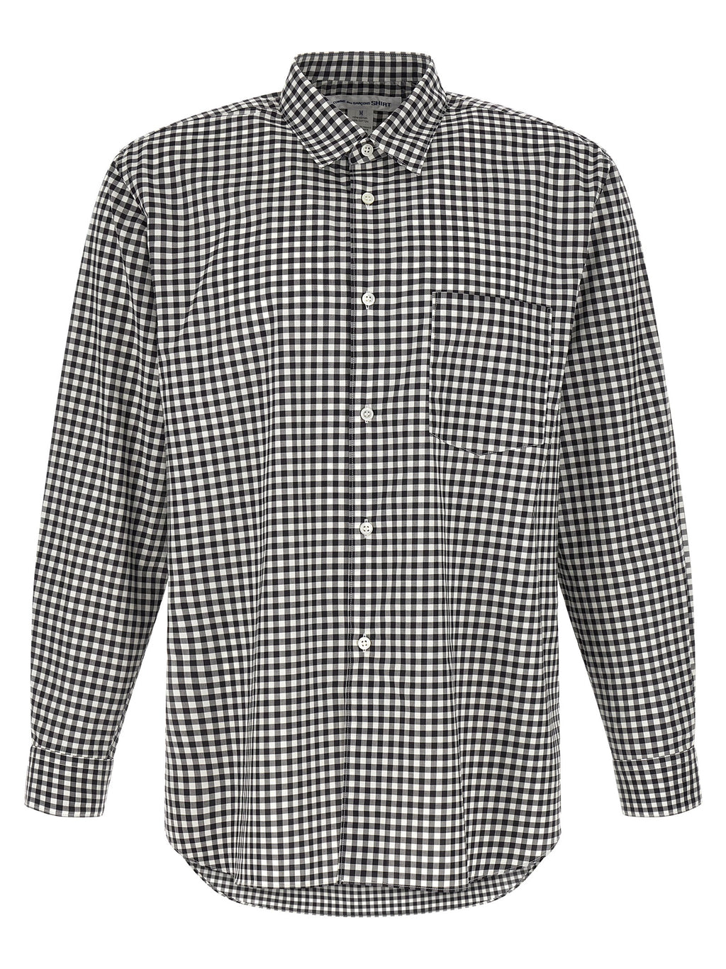 Comme Des Garçons Black Cotton Blouse
