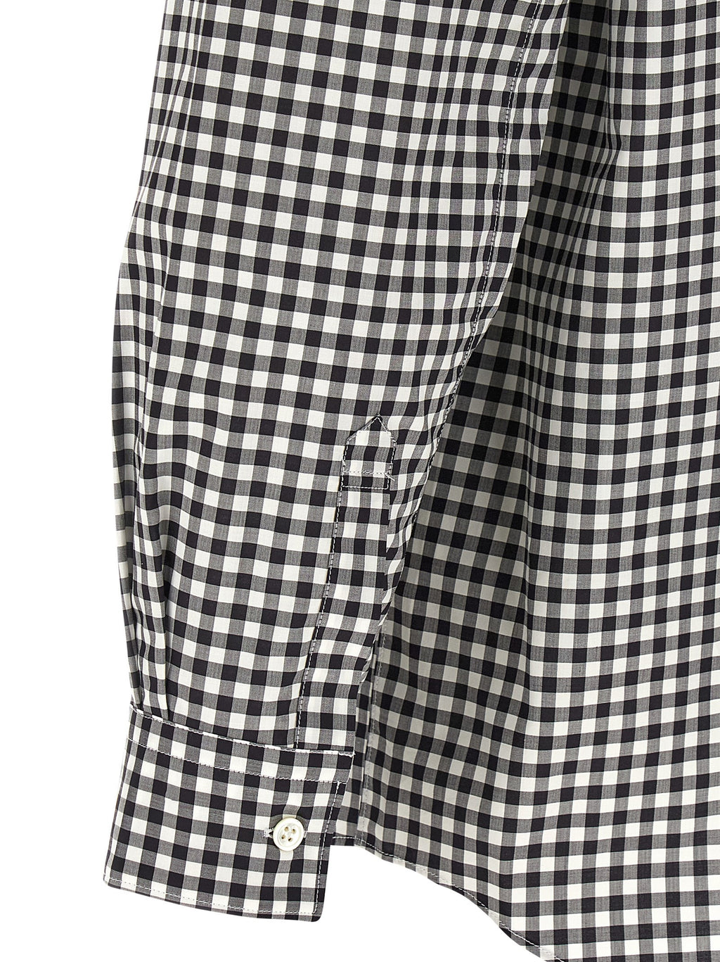 Comme Des Garçons Black Cotton Blouse