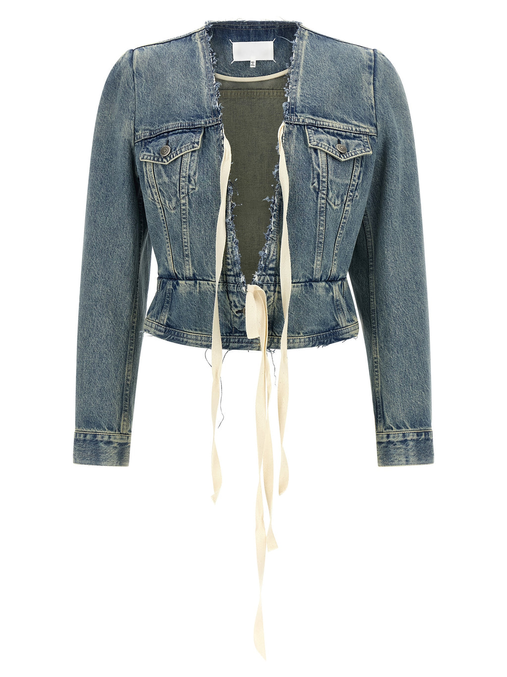 Maison Margiela Blue Cotton Denim Jacket