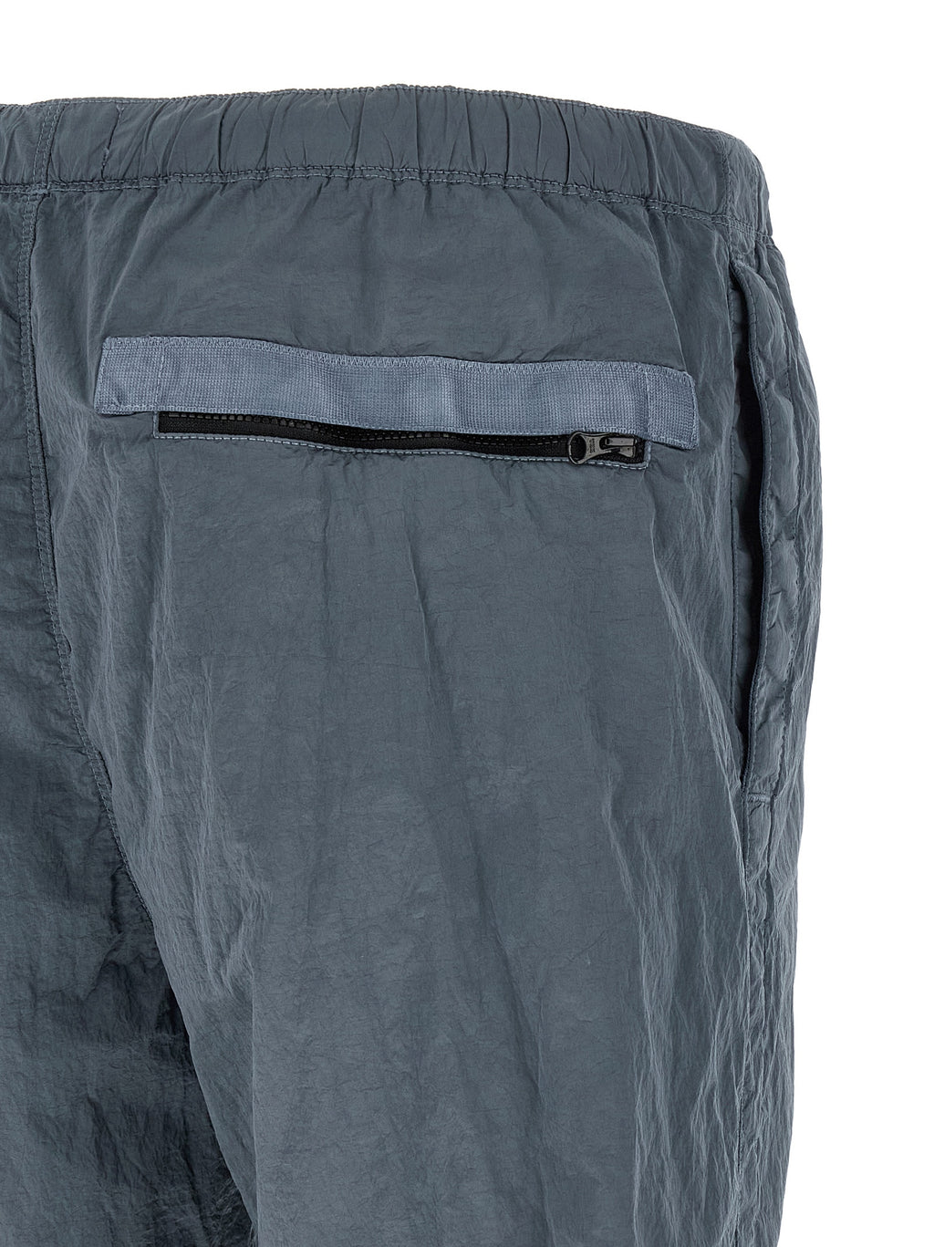 Stone Island Blue Polyamide Joggers (Workout Pants)