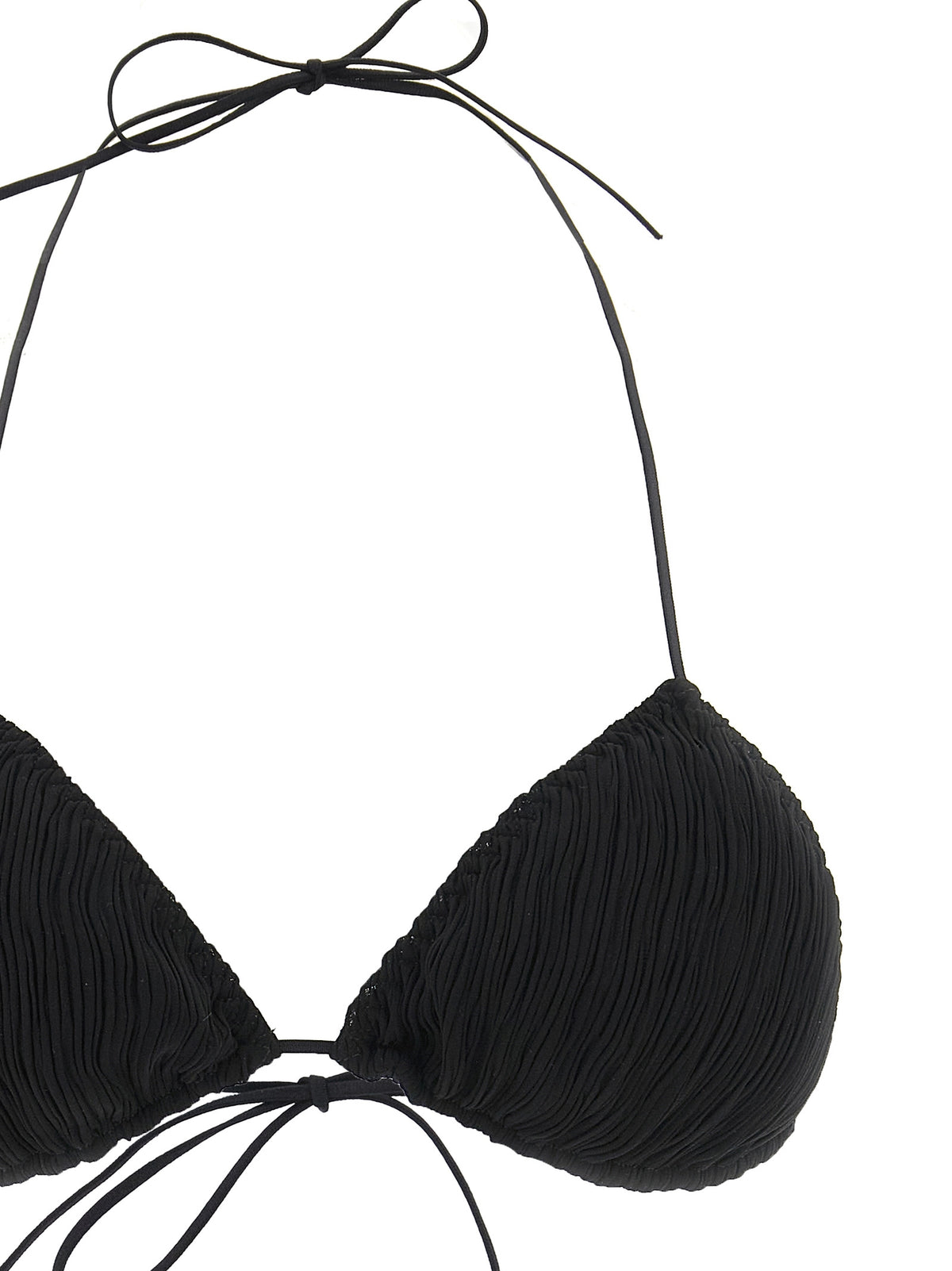 ALLIS Black Polyester Bikini