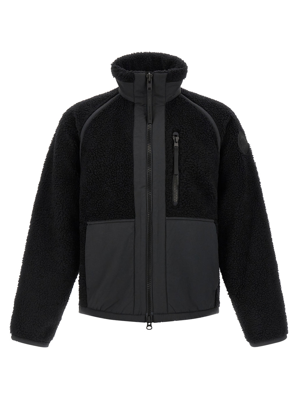 Canada Goose Black Wool Full-Length Jacket