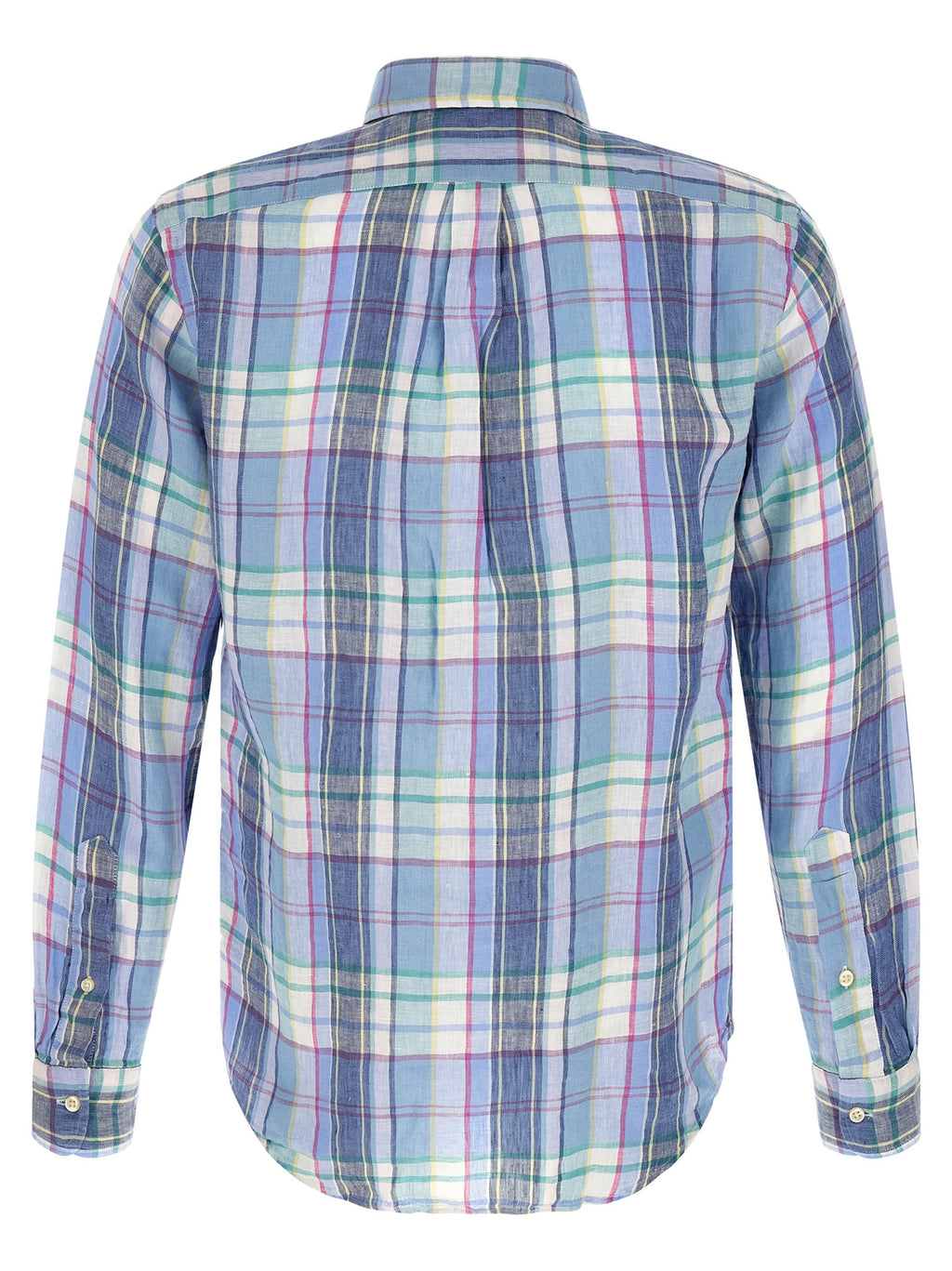 Polo Ralph Lauren Blue Linen Blouse