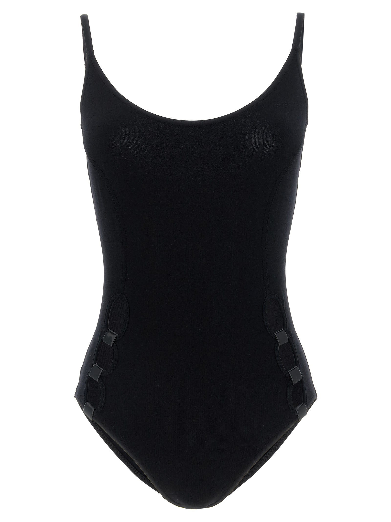 Eres Black Polyamide One-Piece Swimsuit
