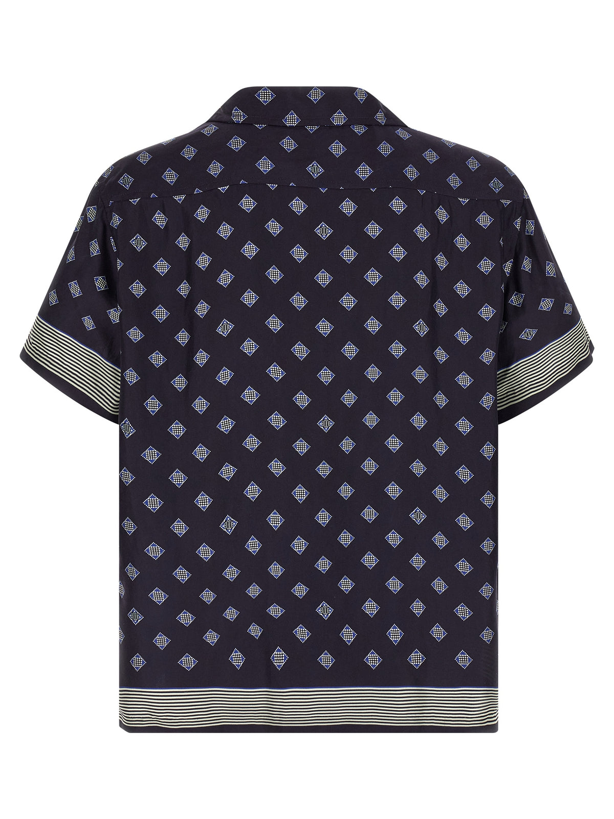 BODE Blue Silk Blouse