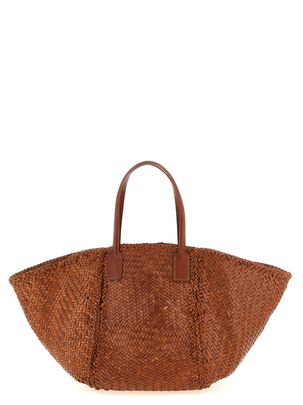 Dragon Diffusion Brown Calfskin Tote Bag