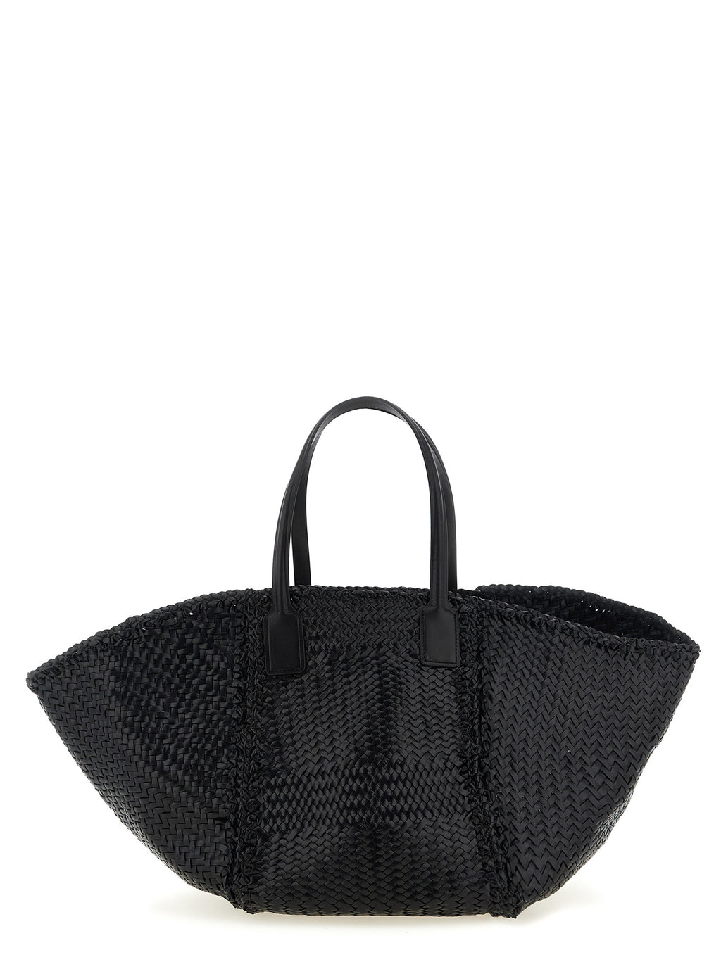 Dragon Diffusion Black Calfskin Tote Bag