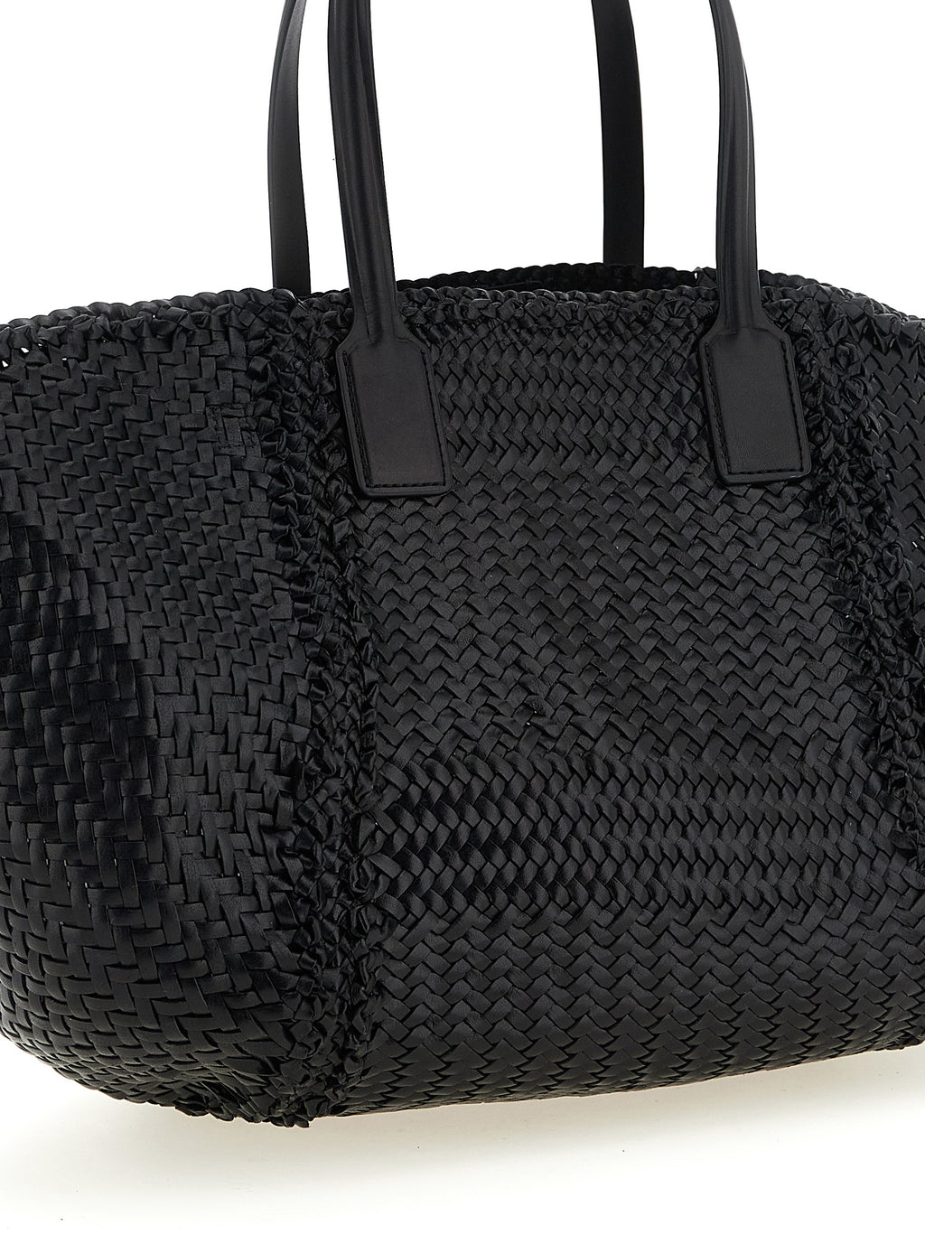 Dragon Diffusion Black Calfskin Tote Bag