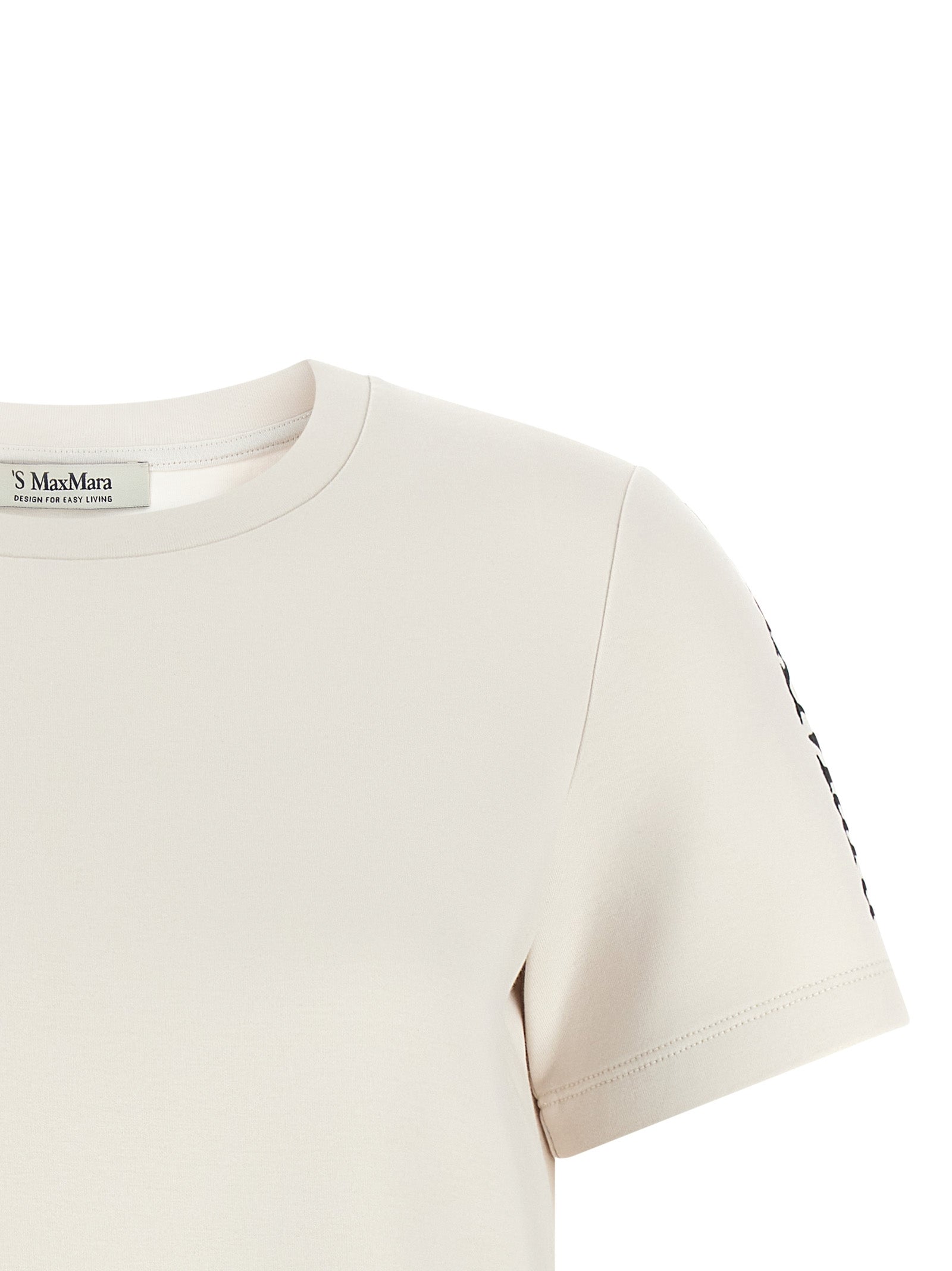 'S Max Mara Beige Cotton T-Shirt