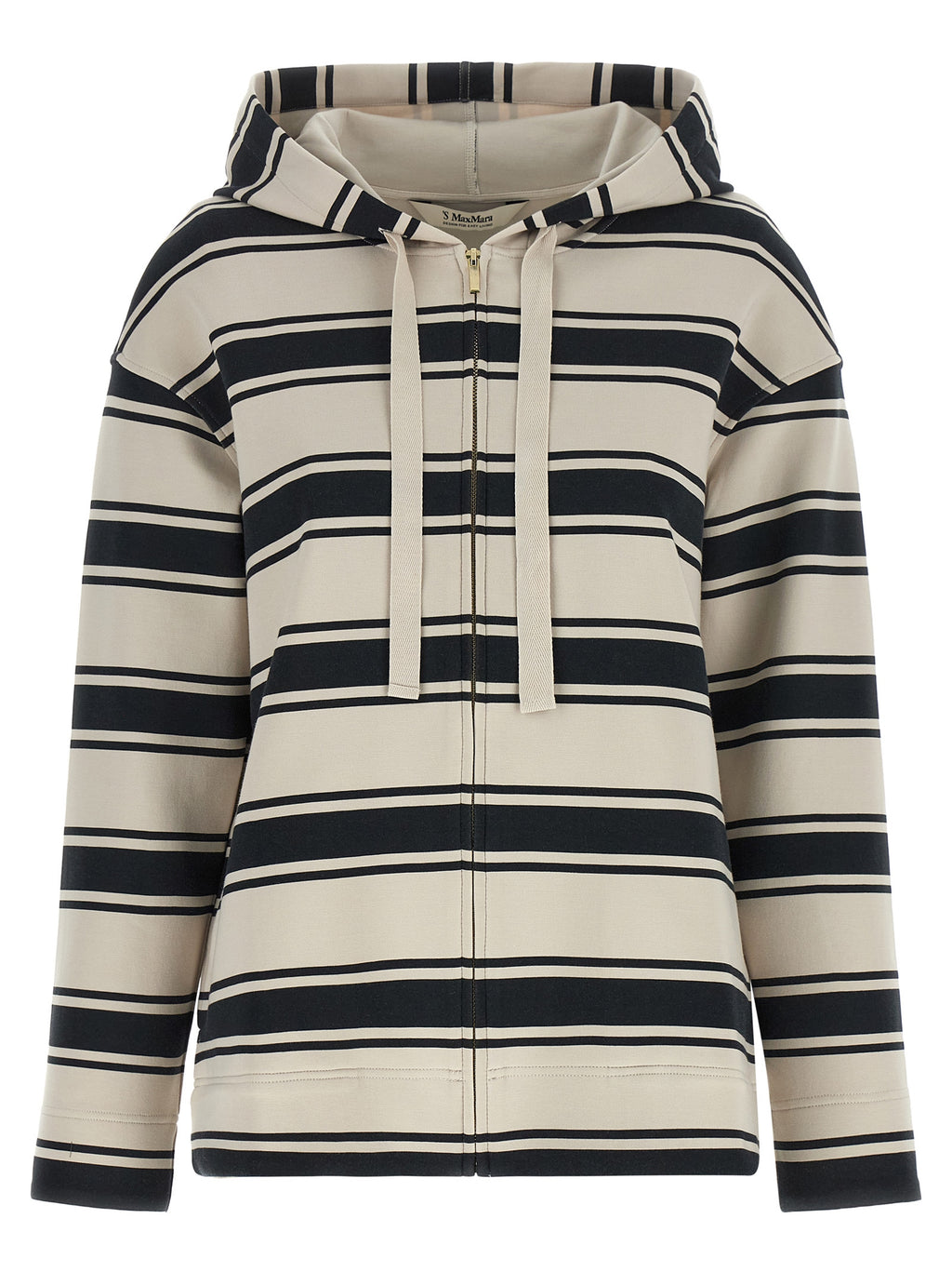 'S Max Mara Blue Cotton Hoodie