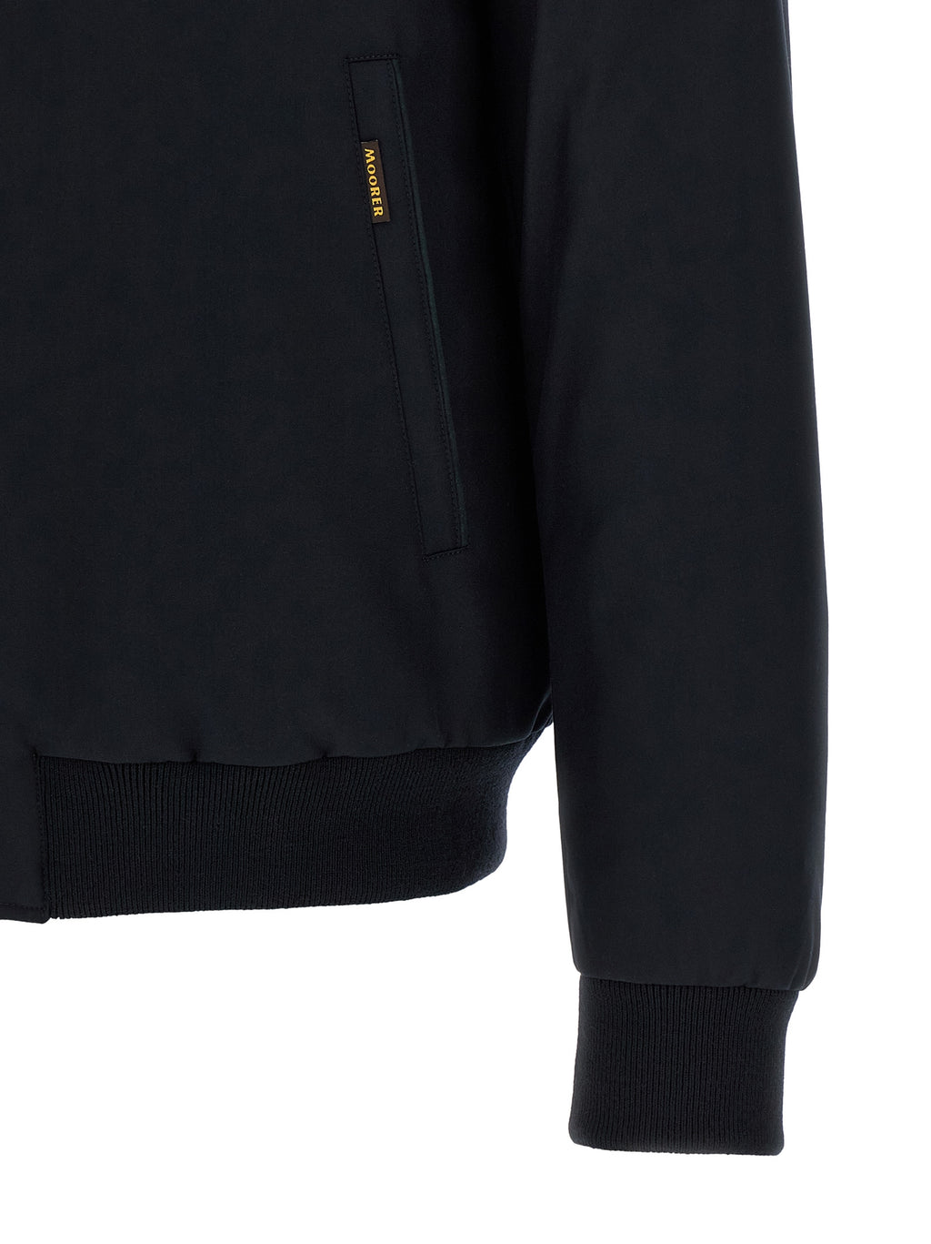 MooRER Blue Wool Bomber