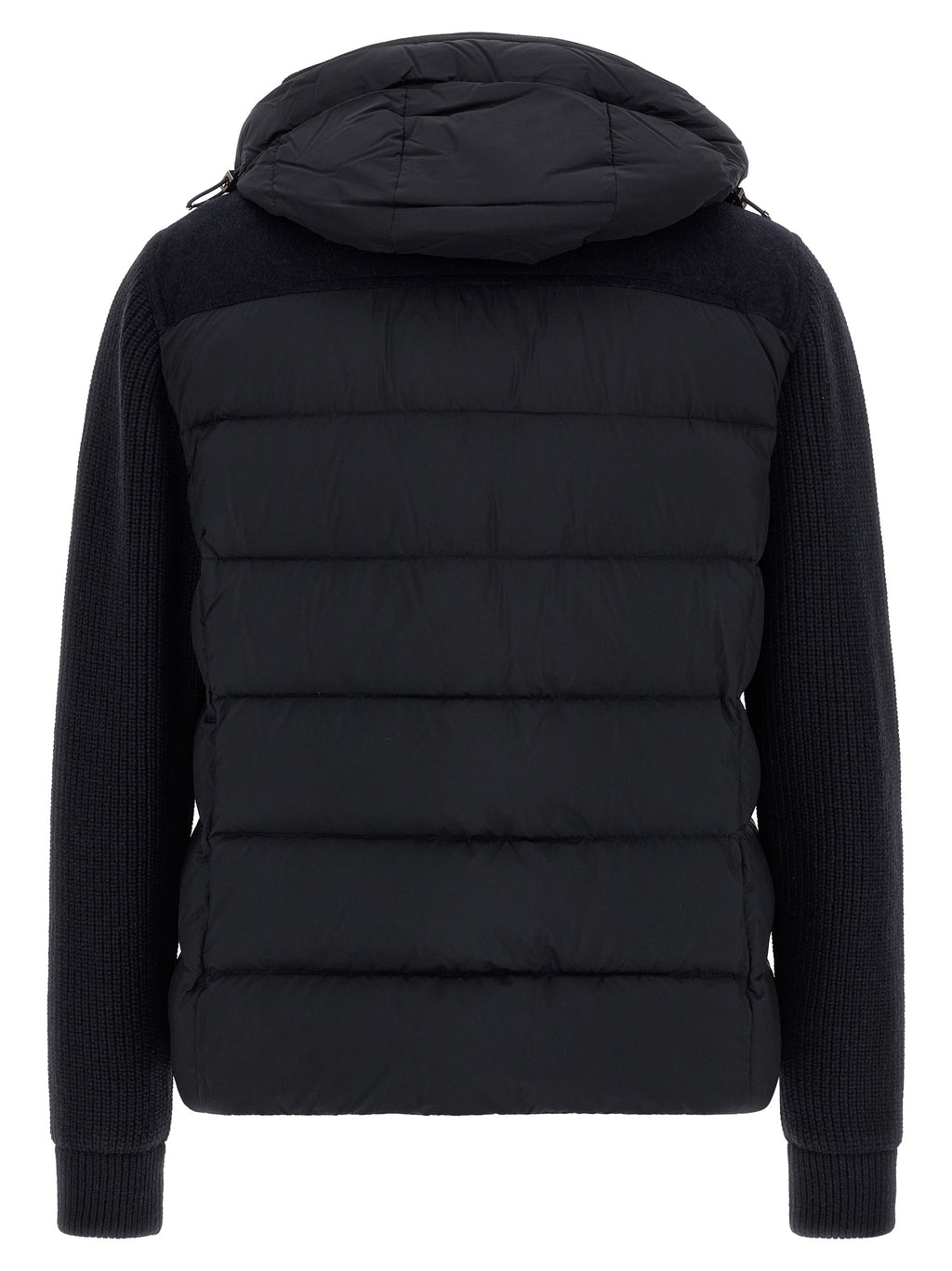 MooRER Blue Wool Full-Length Jacket