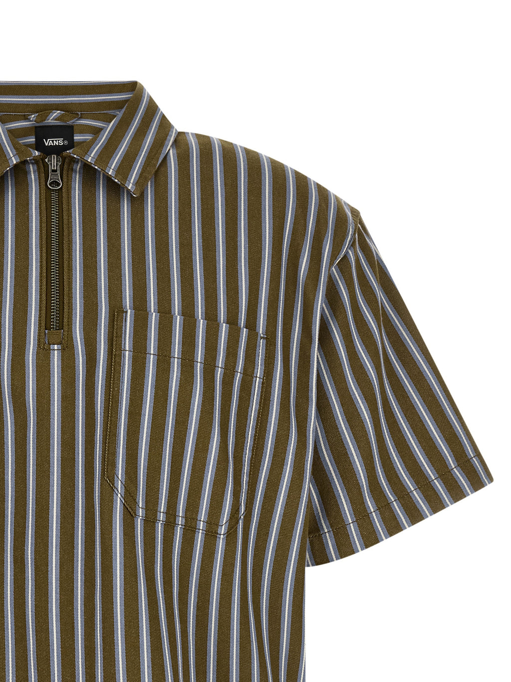 Vans Bicolor Cotton Blouse