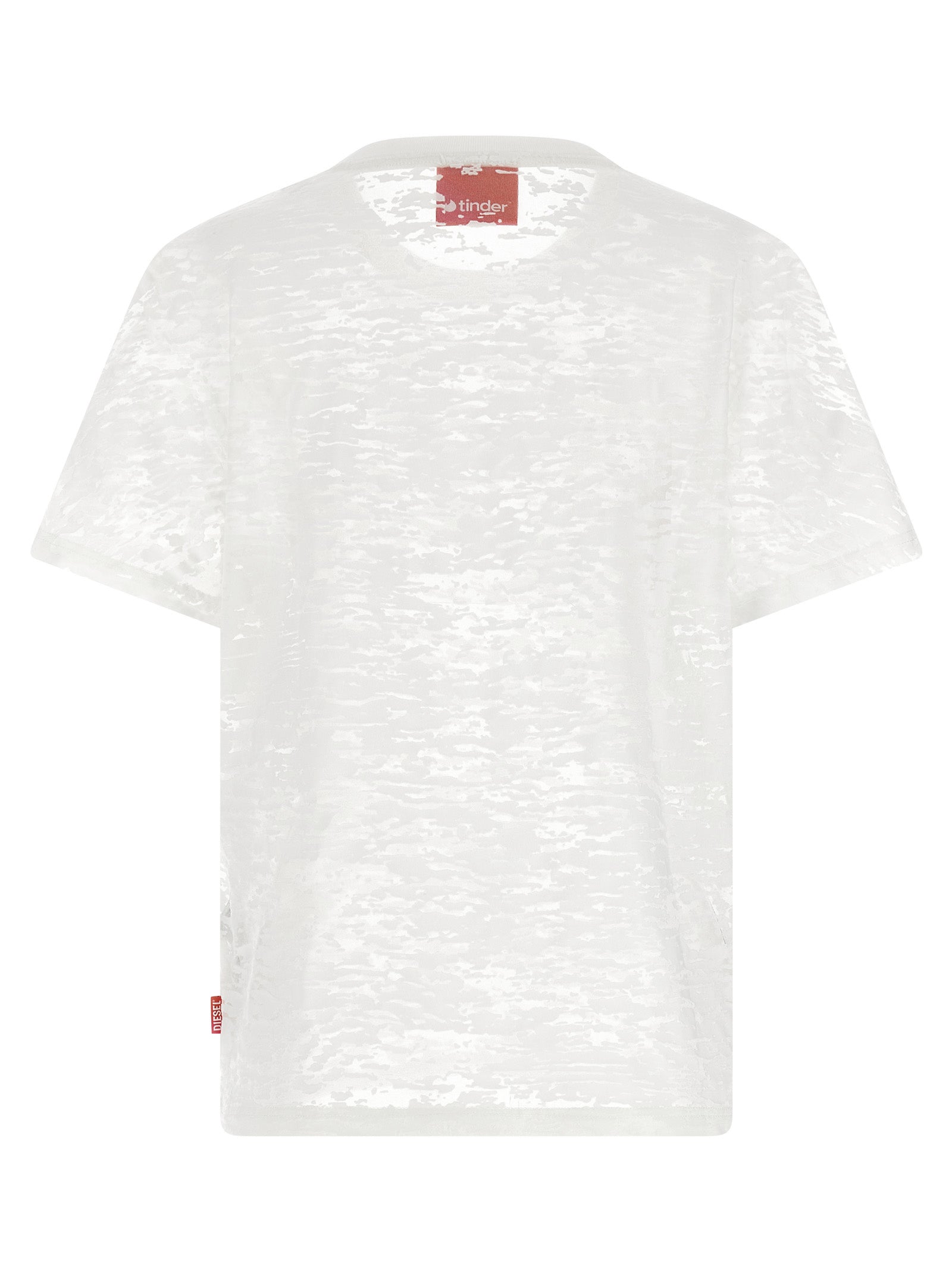Diesel White Cotton T-Shirt