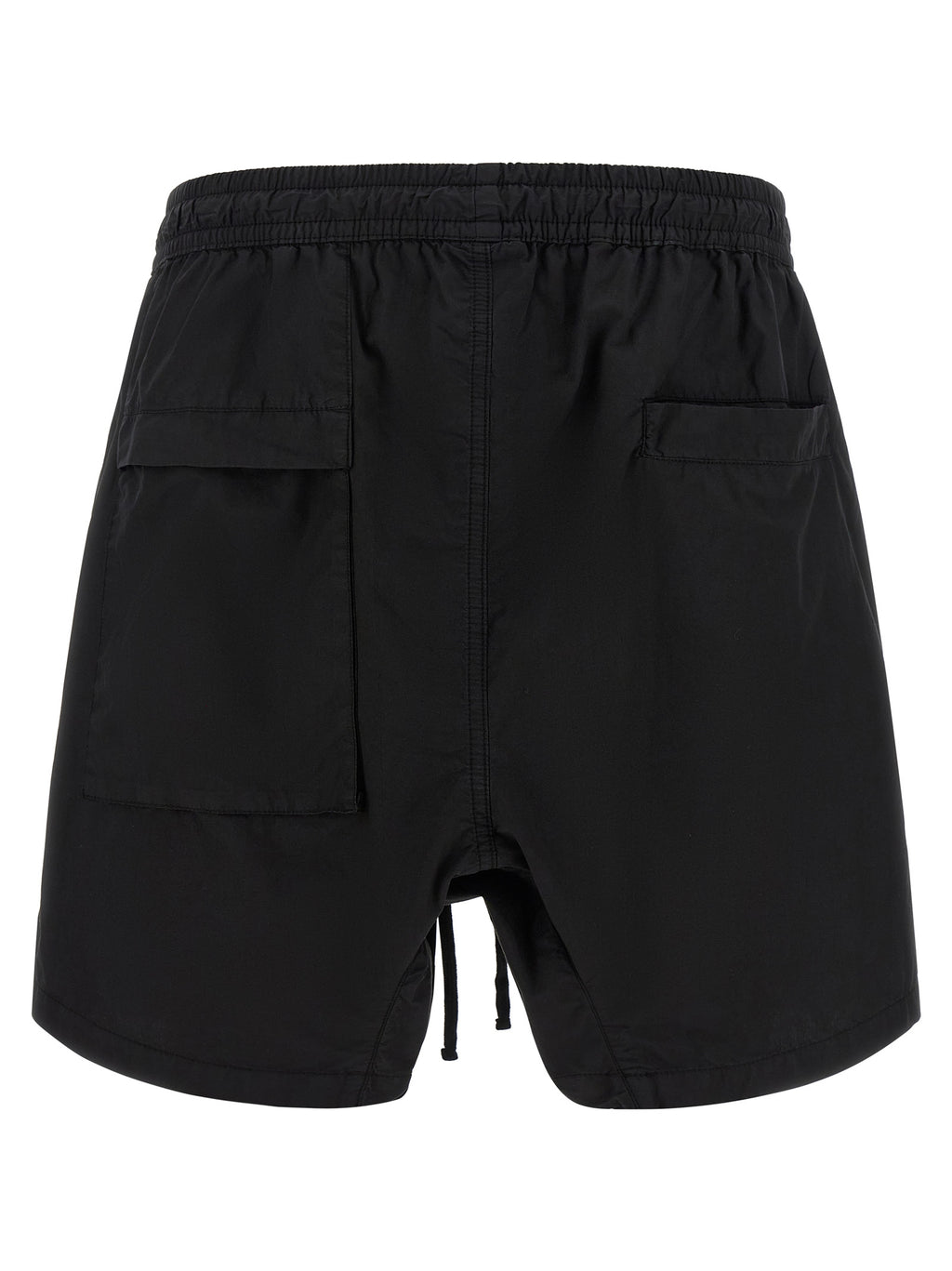 Thom Krom Black Organic Cotton Bermuda Shorts