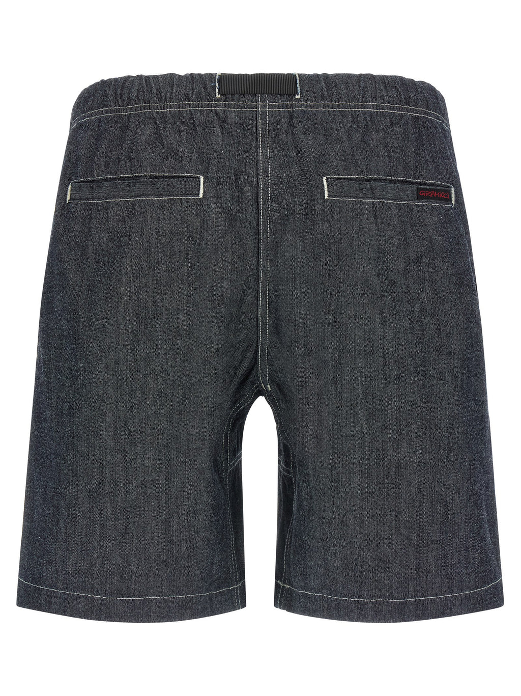 Gramicci Blue Cotton Bermuda Shorts
